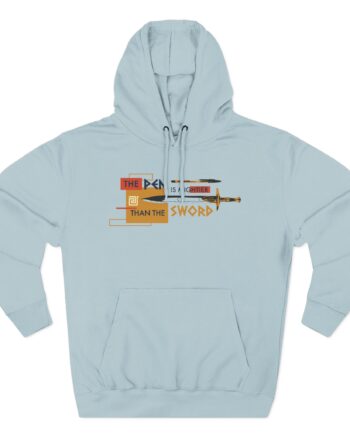 Percy Jackson Pen Mightier Than Sword Three-Panel Fleece Hoodie