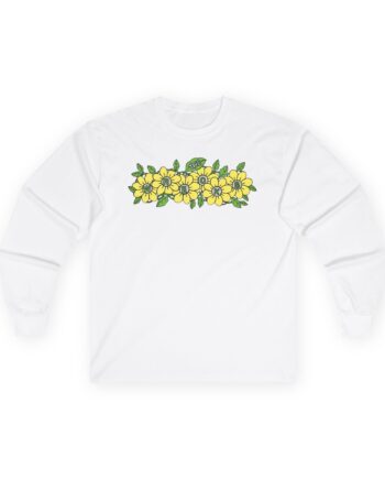 The Wrecks Flower Unisex Ultra Cotton Long Sleeve Tee