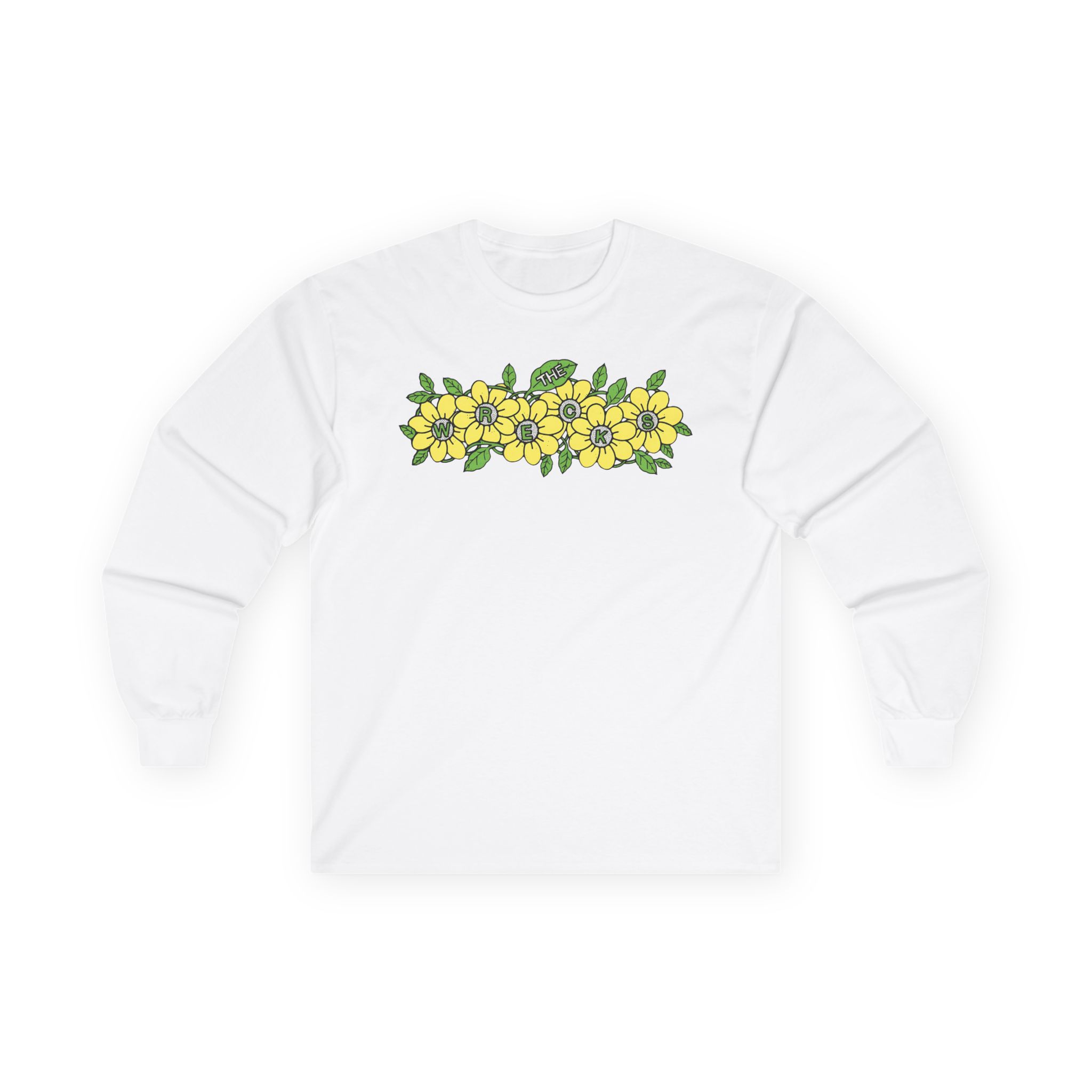 The Wrecks Flower Unisex Ultra Cotton Long Sleeve Tee