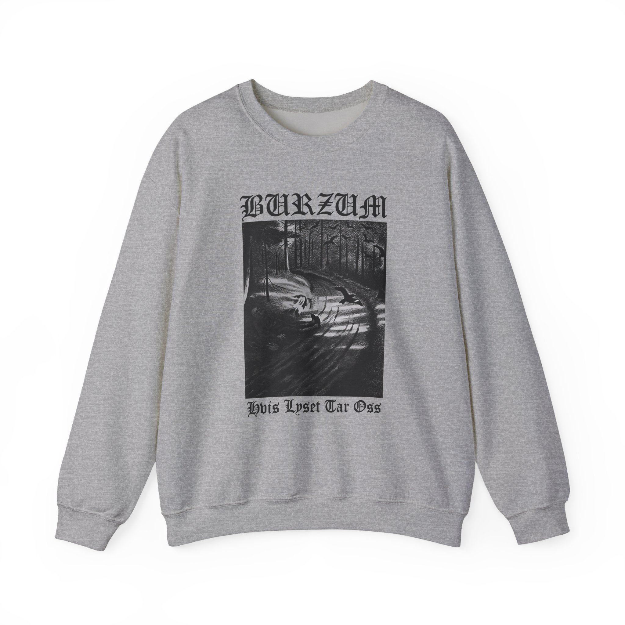 Burzum Hvis Lyset Tar Oss Unisex Heavy Blendâ„¢ Crewneck Sweatshirt