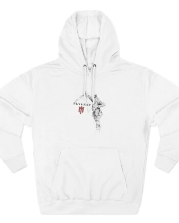 Flyleaf Three-Panel Fleece Hoodie
