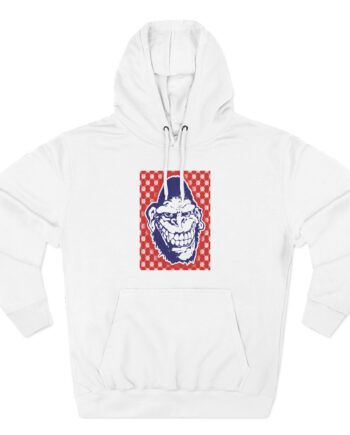 Gorilla Biscuits Gb Pattern Three-Panel Fleece Hoodie
