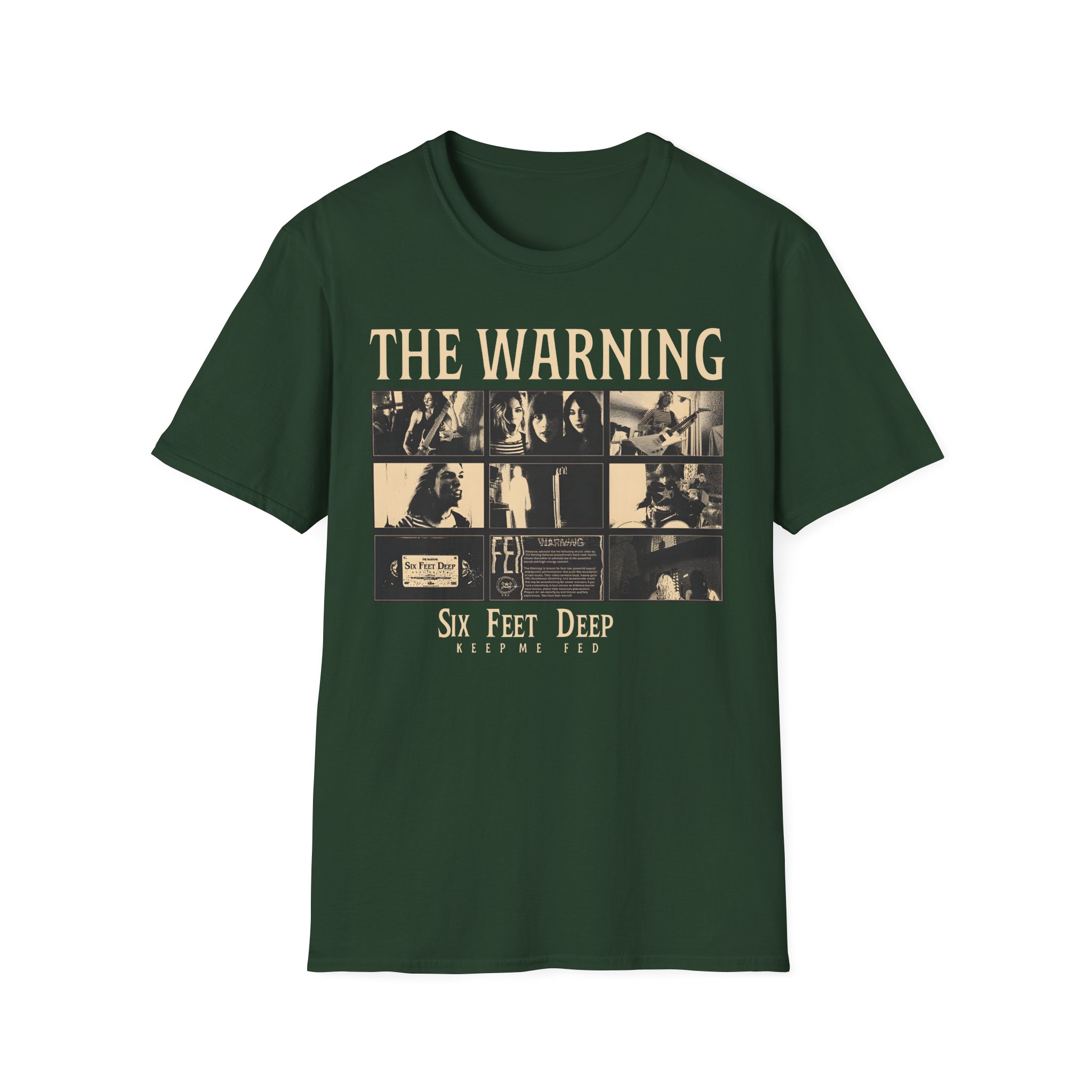 The Warning Six Feet Deep Unisex Softstyle T-Shirt
