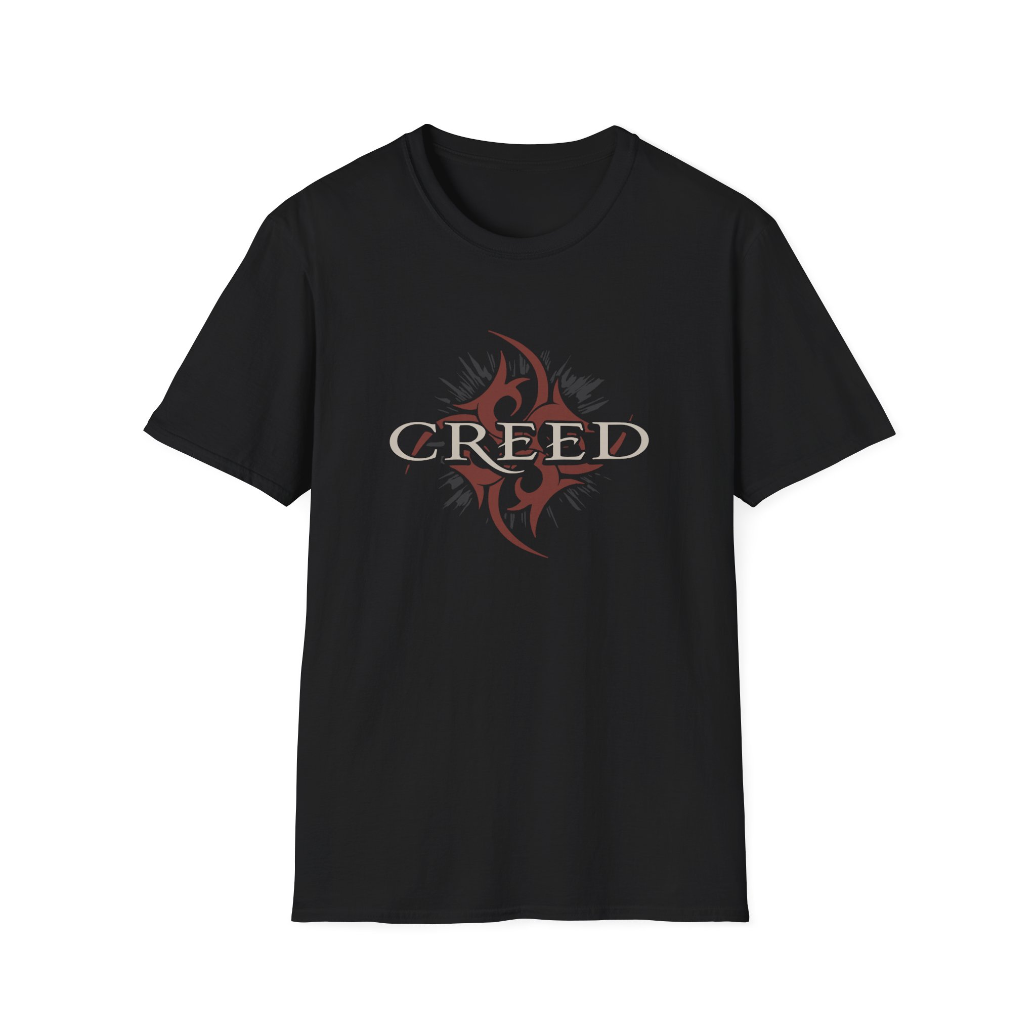Creed Tribal Red Unisex Softstyle T-Shirt