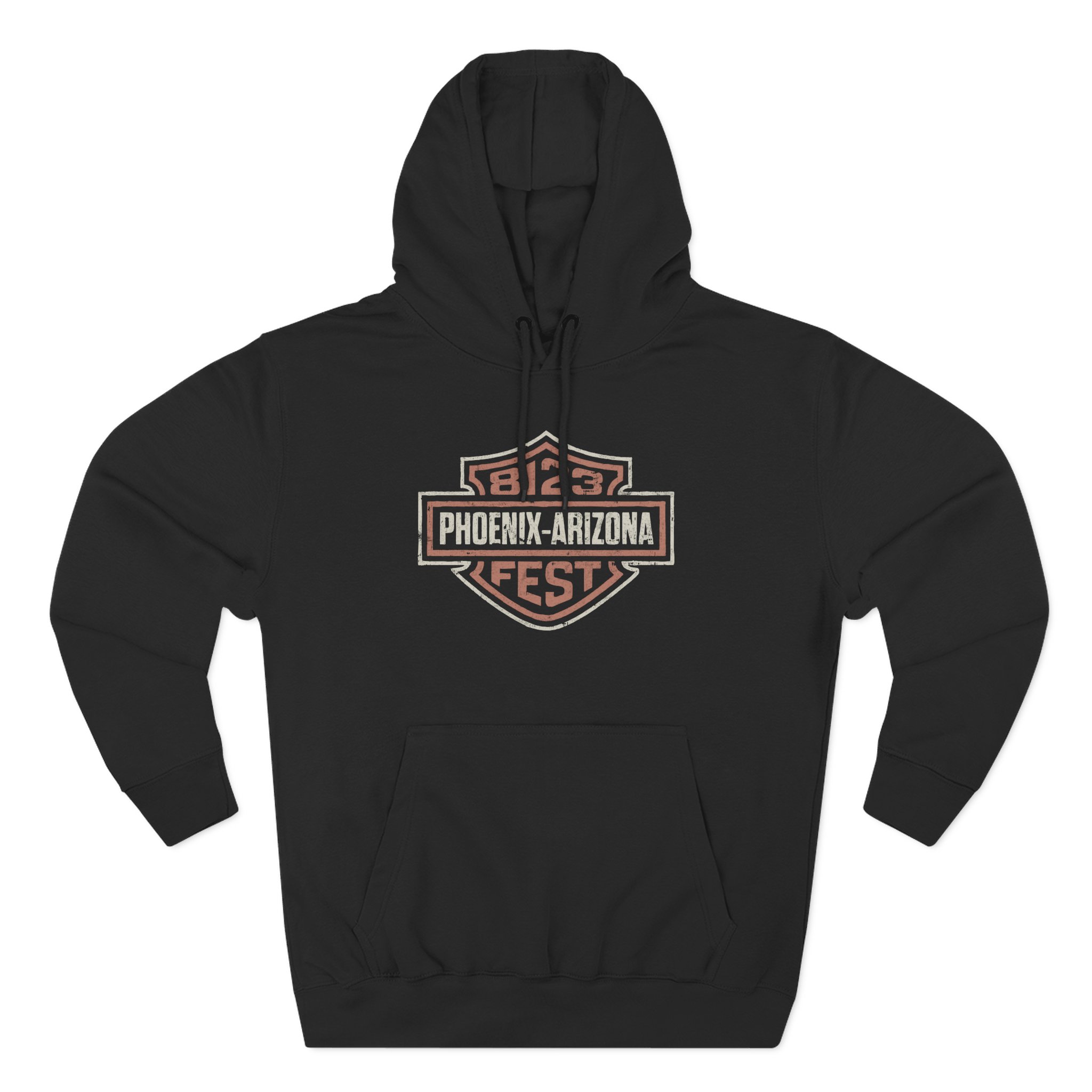 The Maine 8123 Fest Moto Three-Panel Fleece Hoodie