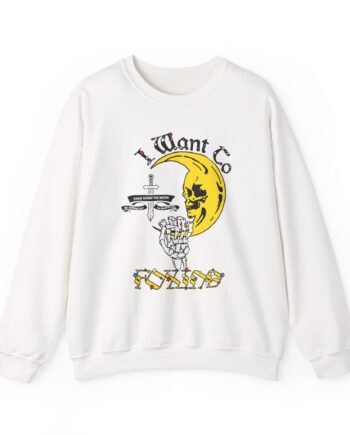 Foxing Draw Down Unisex Heavy Blend™ Crewneck Sweatshirt