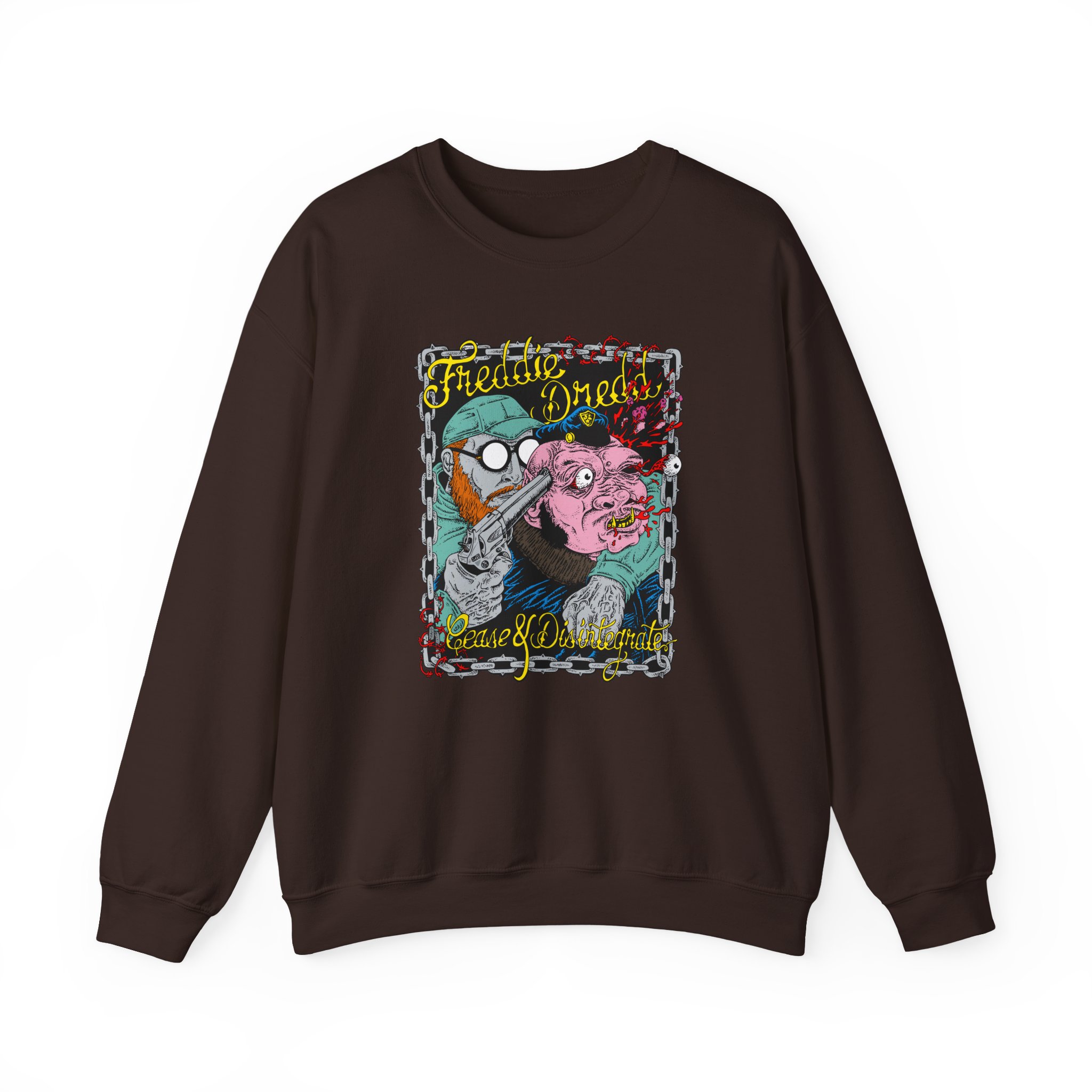 Freddie Dredd Piggy Unisex Heavy Blendâ„¢ Crewneck Sweatshirt
