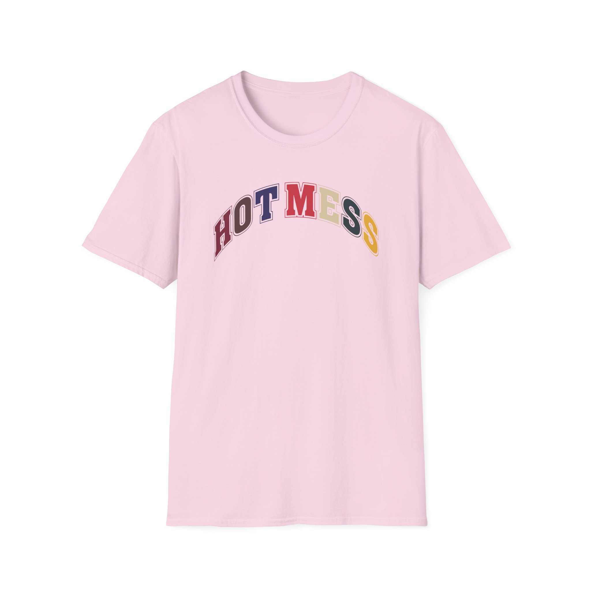 Alix Earle Hot Mess Varsity Unisex Softstyle T-Shirt