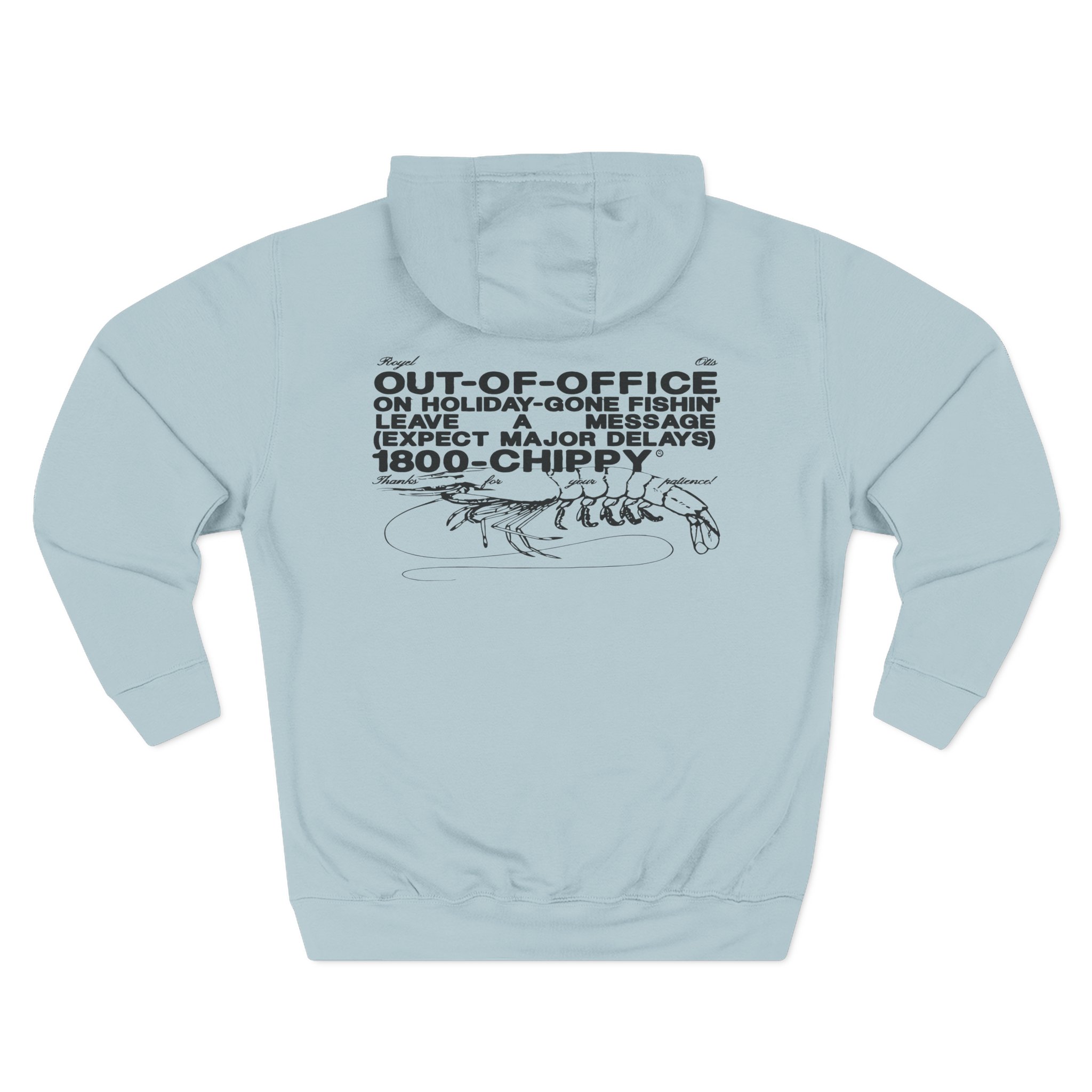 Royel Otis Out of Office Chippy Three-Panel Fleece Hoodie