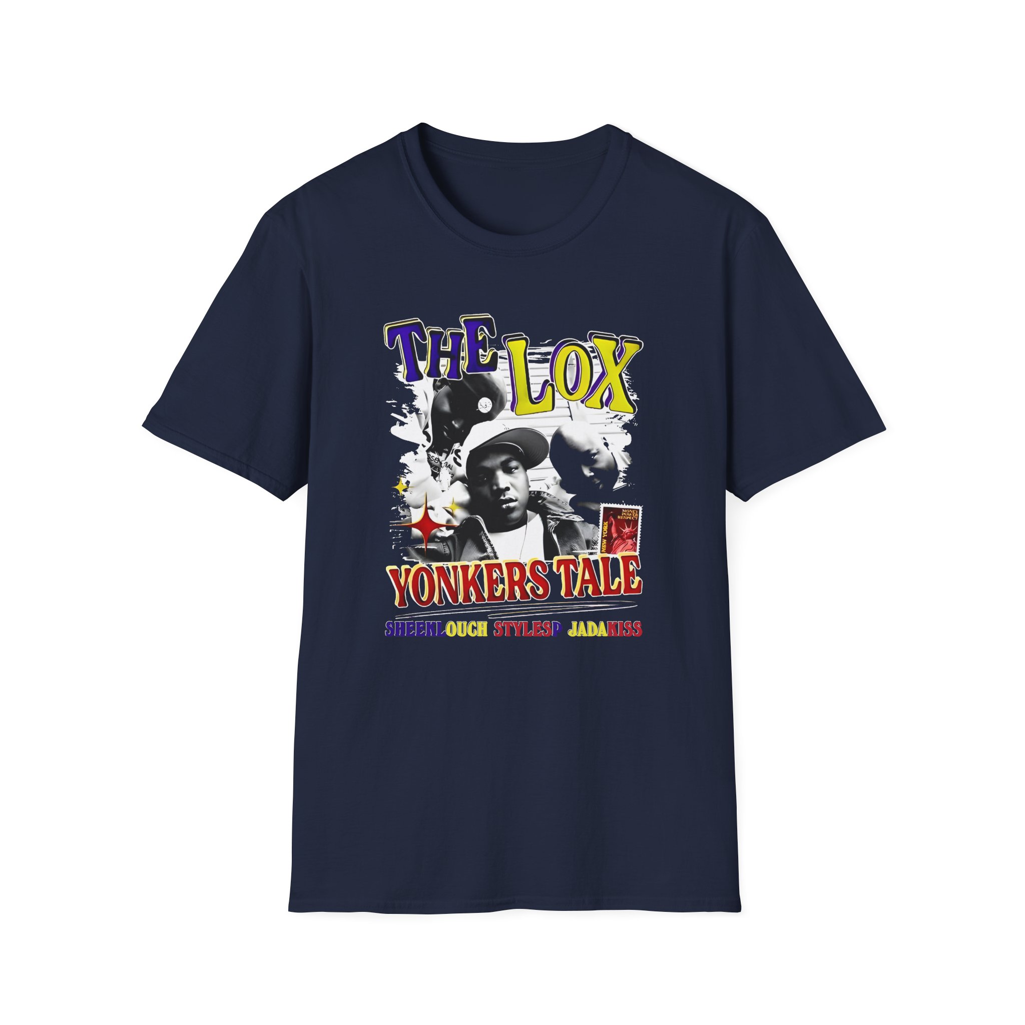 The Lox Yonkers Tale Sheek Louch Styles P Jadakiss Unisex Softstyle T-Shirt