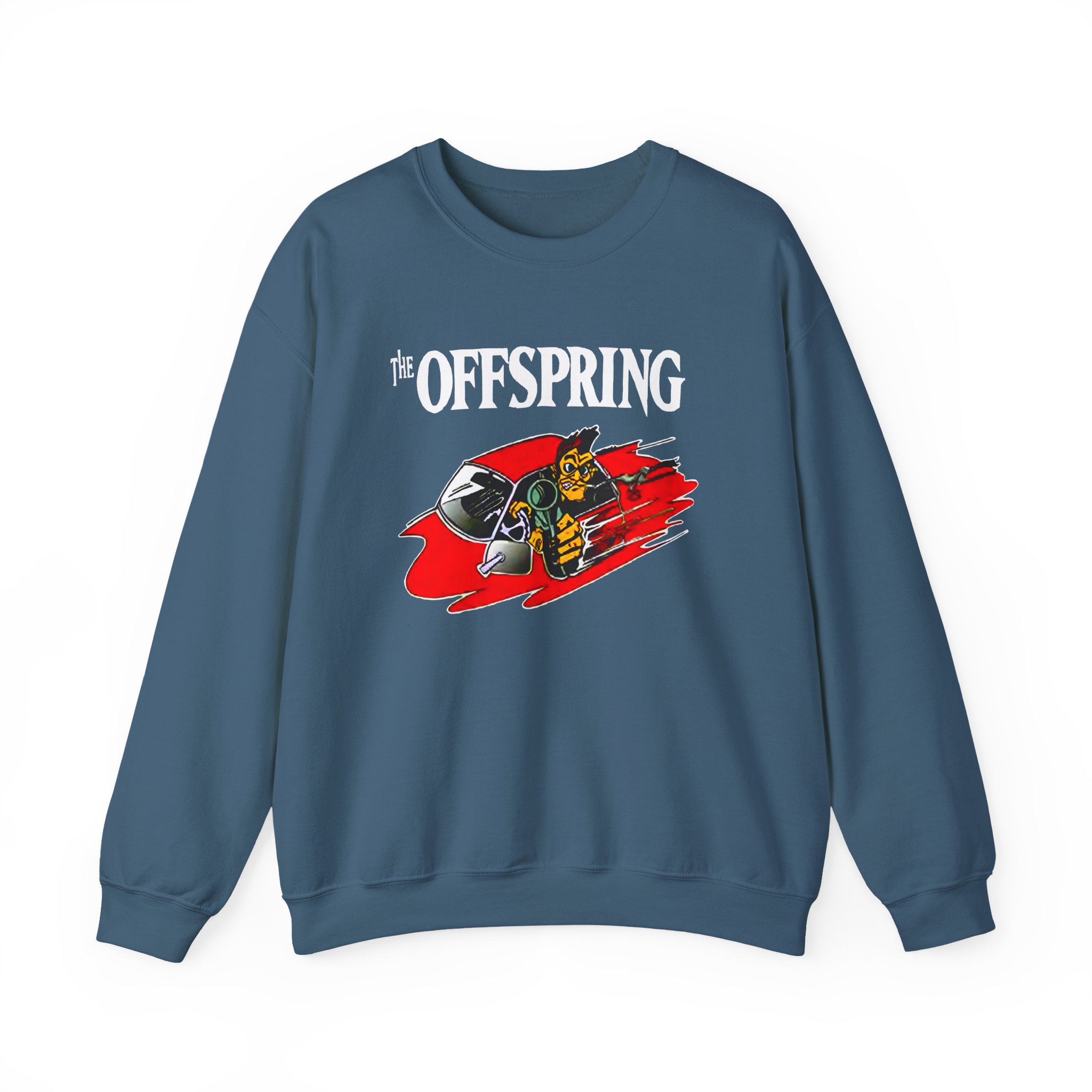 The Offspring Bad Habit Unisex Heavy Blendâ„¢ Crewneck Sweatshirt