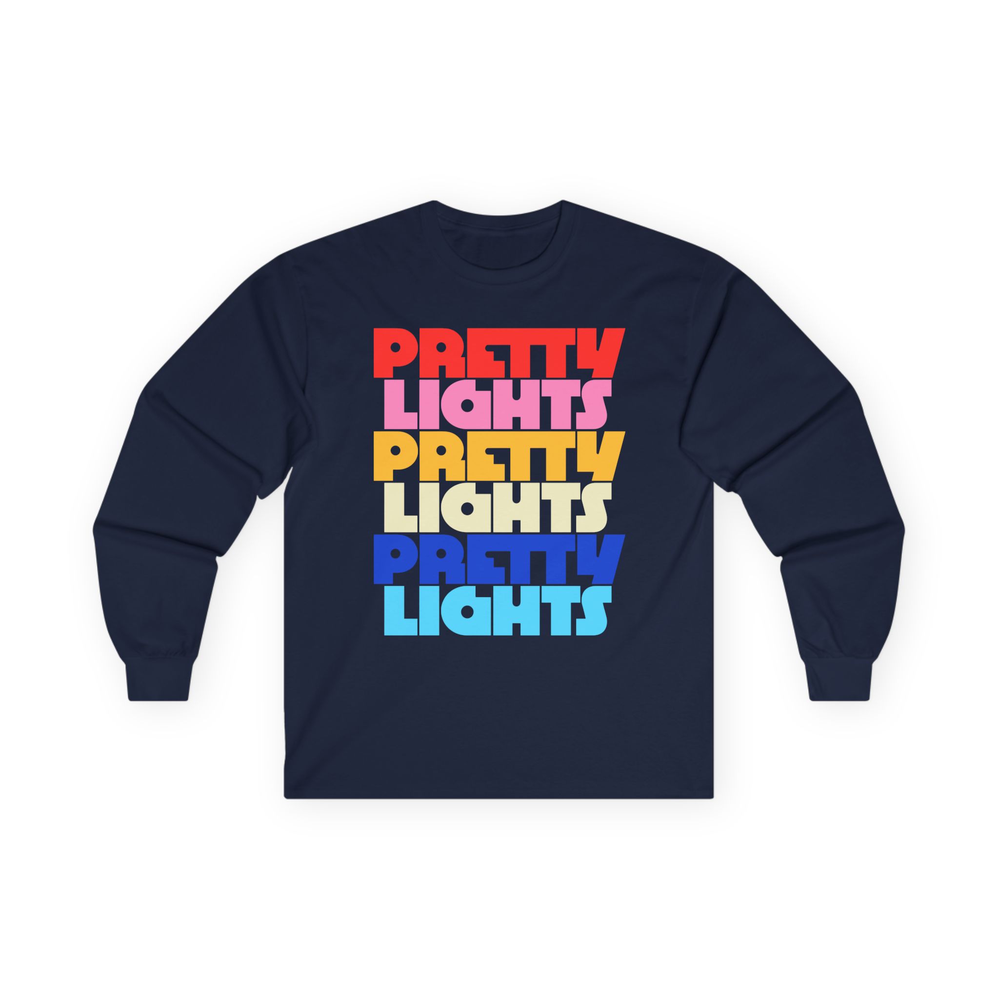 Pretty Lights Rainbow Unisex Ultra Cotton Long Sleeve Tee