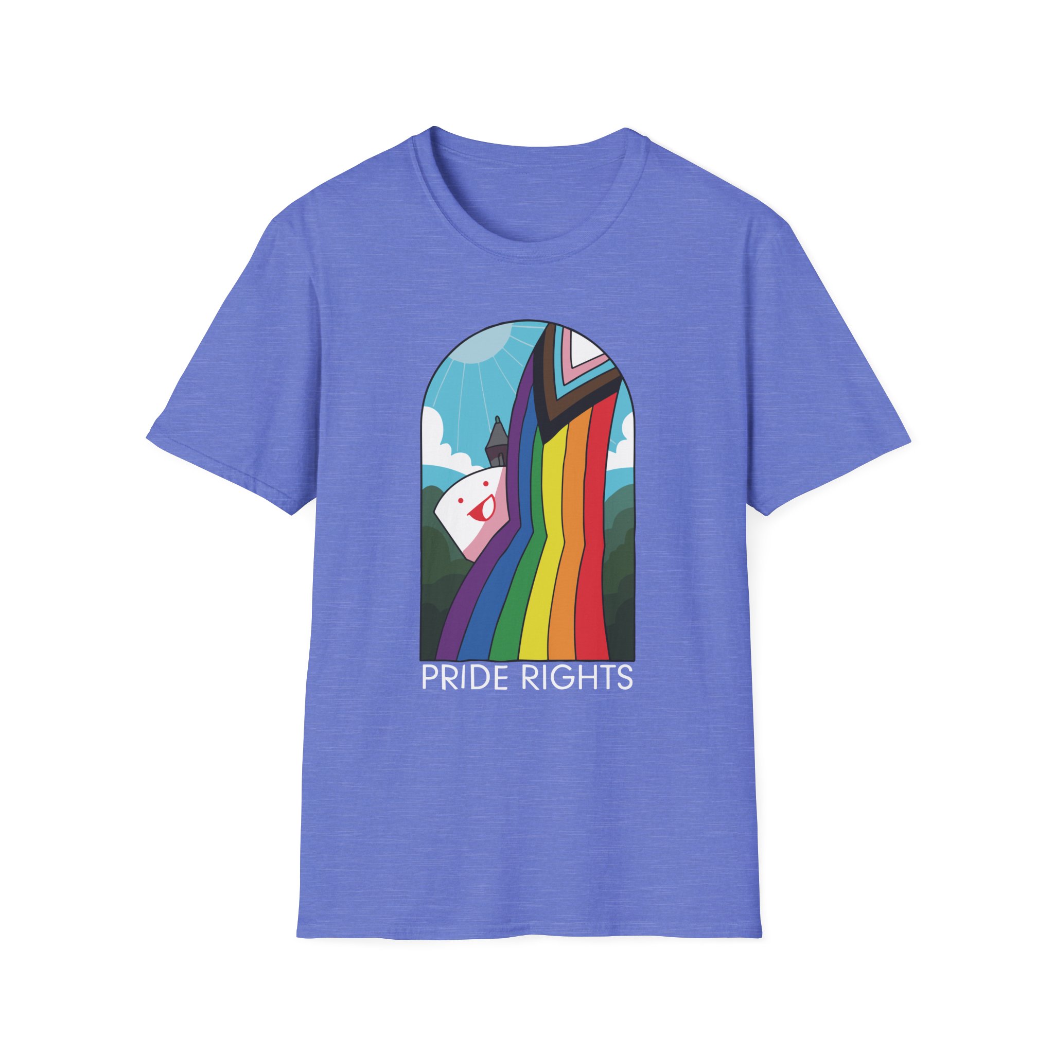 Drawfee Pride Rights Unisex Softstyle T-Shirt