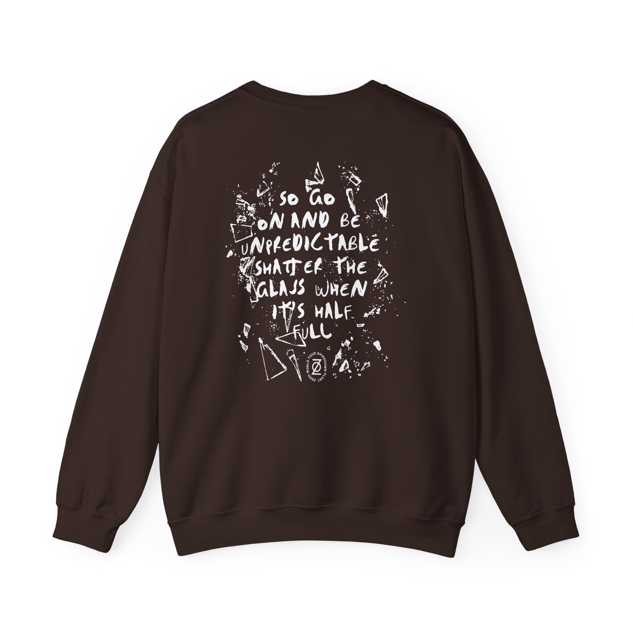 Shinedown Shattered Unisex Heavy Blendâ„¢ Crewneck Sweatshirt