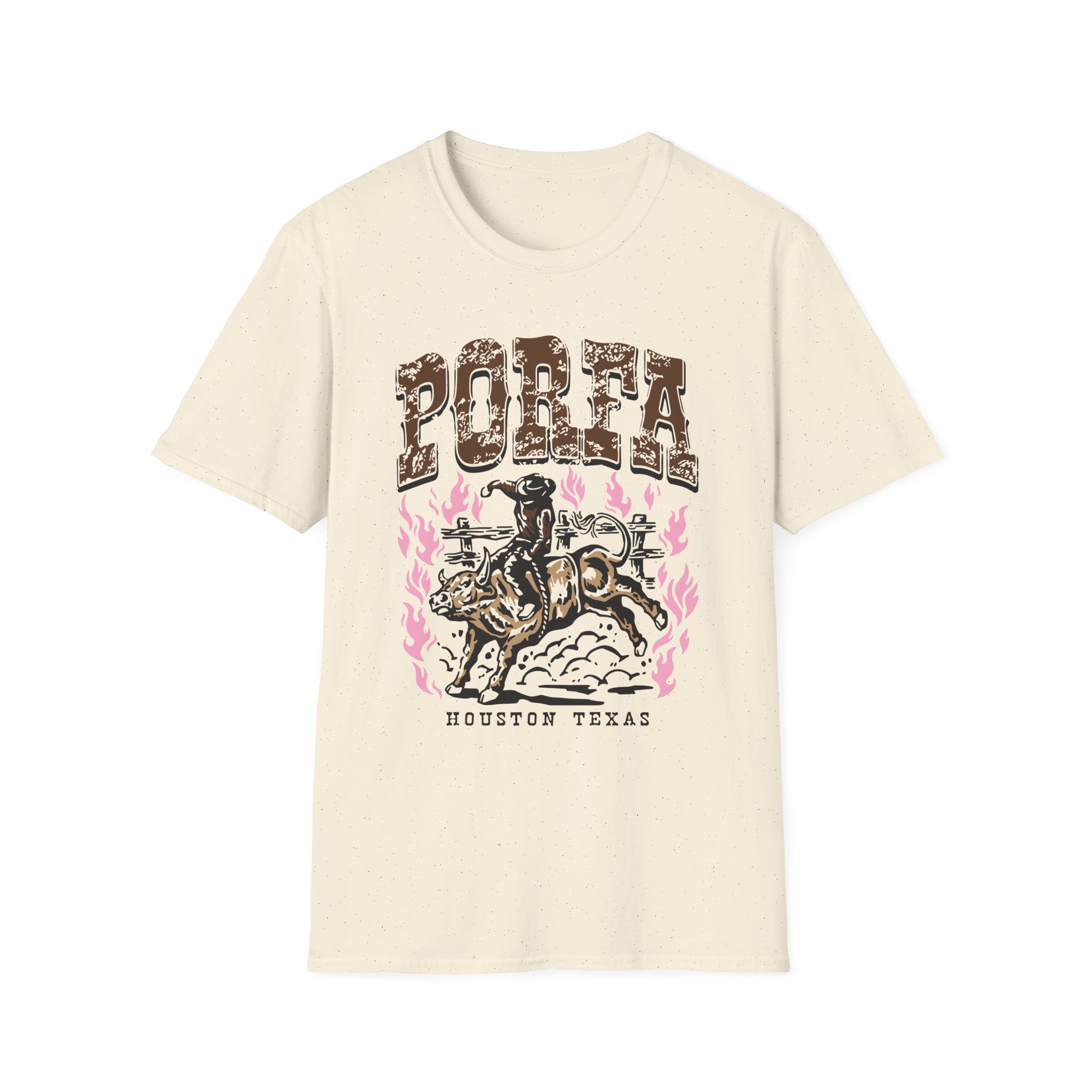 Porfa Houston Texas Unisex Softstyle T-Shirt