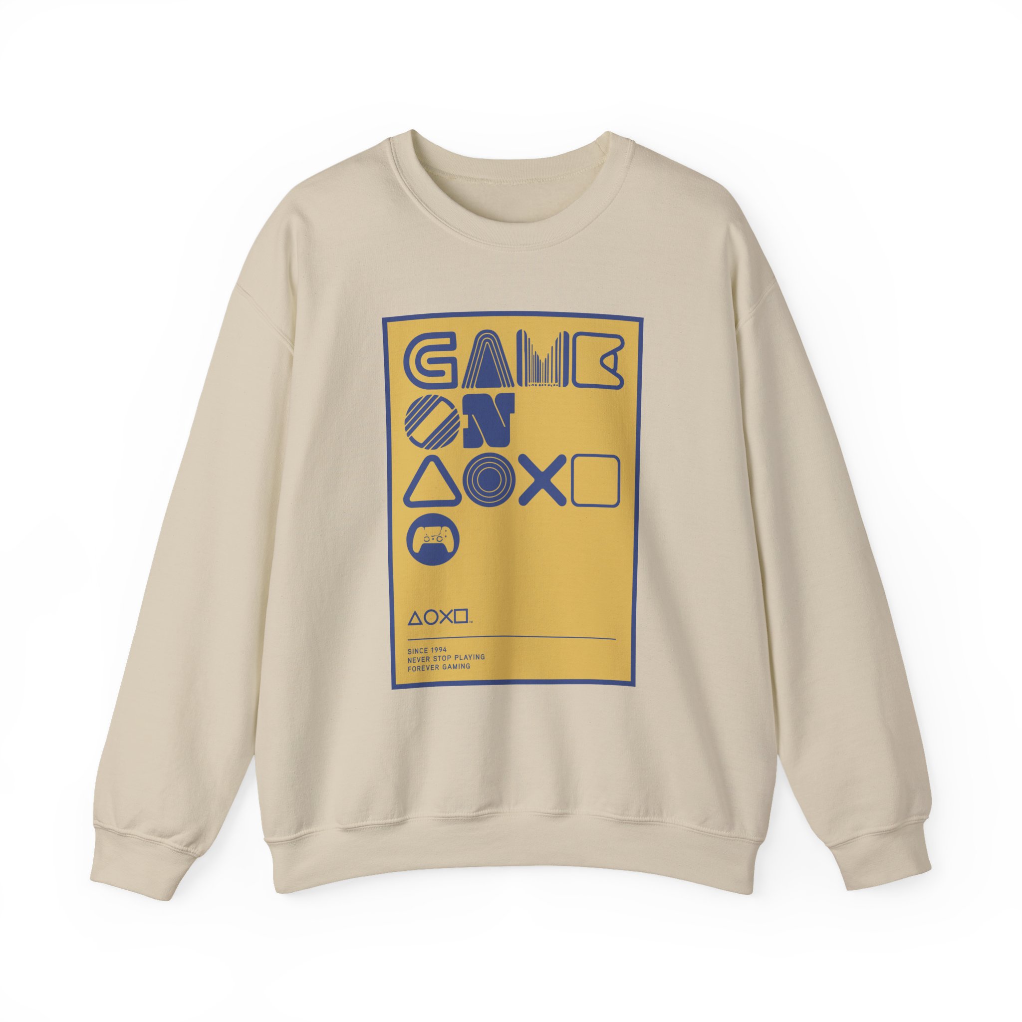 PlayStation Game On Unisex Heavy Blendâ„¢ Crewneck Sweatshirt