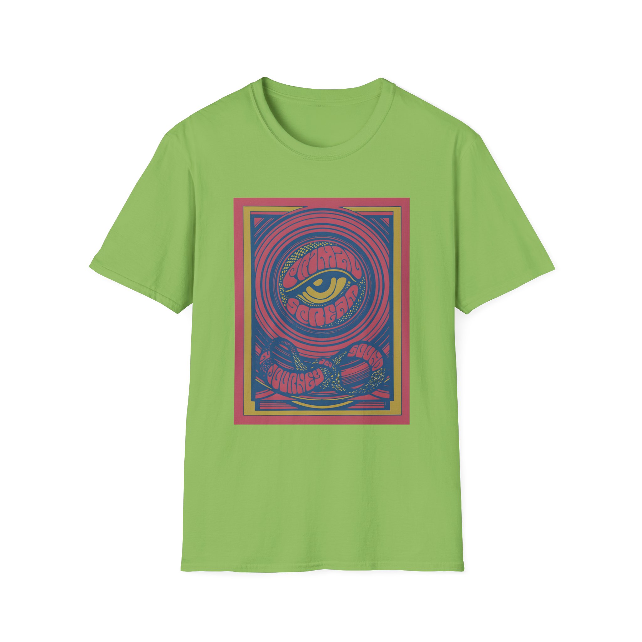 Primal Scream a Journey Into Sound Unisex Softstyle T-Shirt