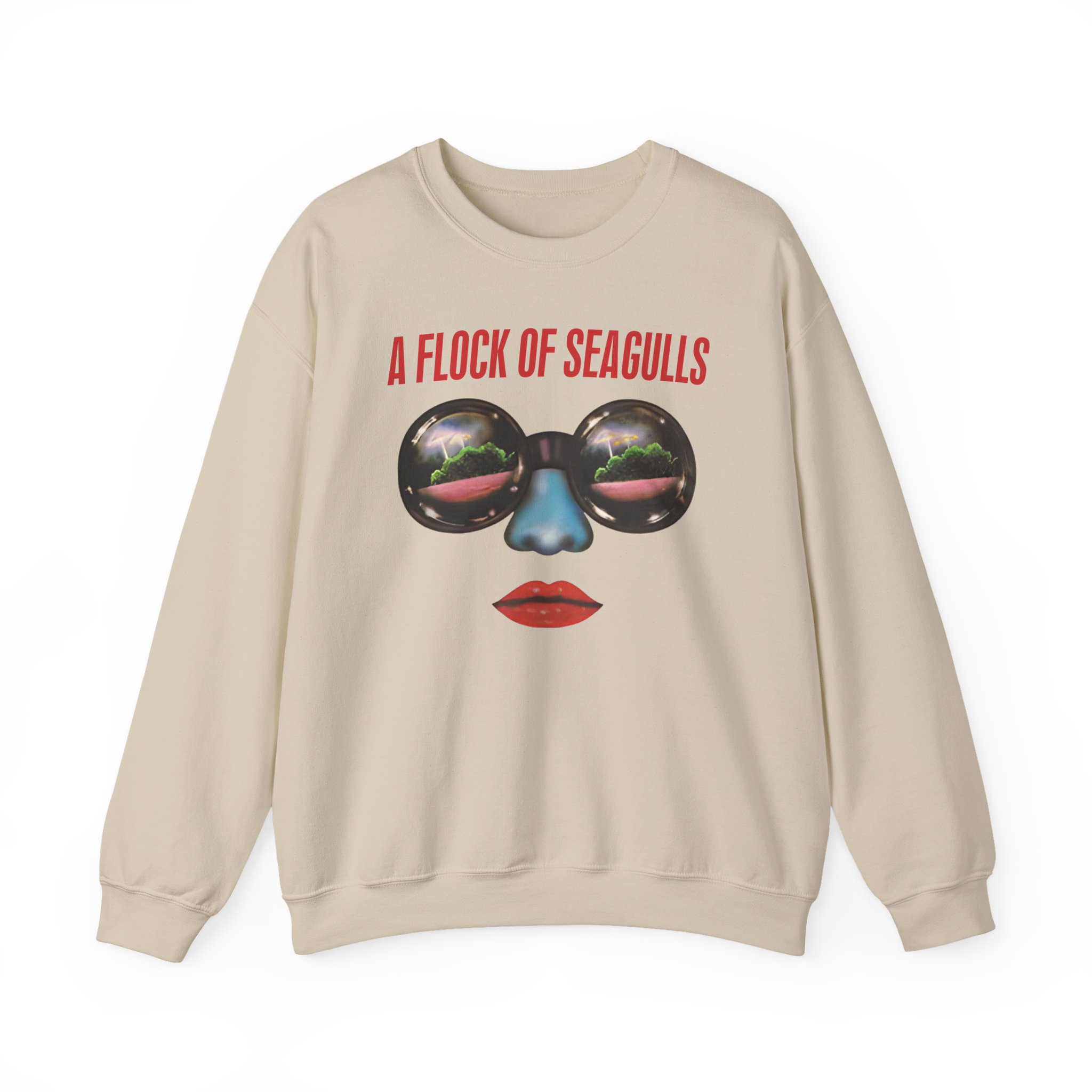 A Flock of Seagulls Us 1982 Tour Unisex Heavy Blendâ„¢ Crewneck Sweatshirt