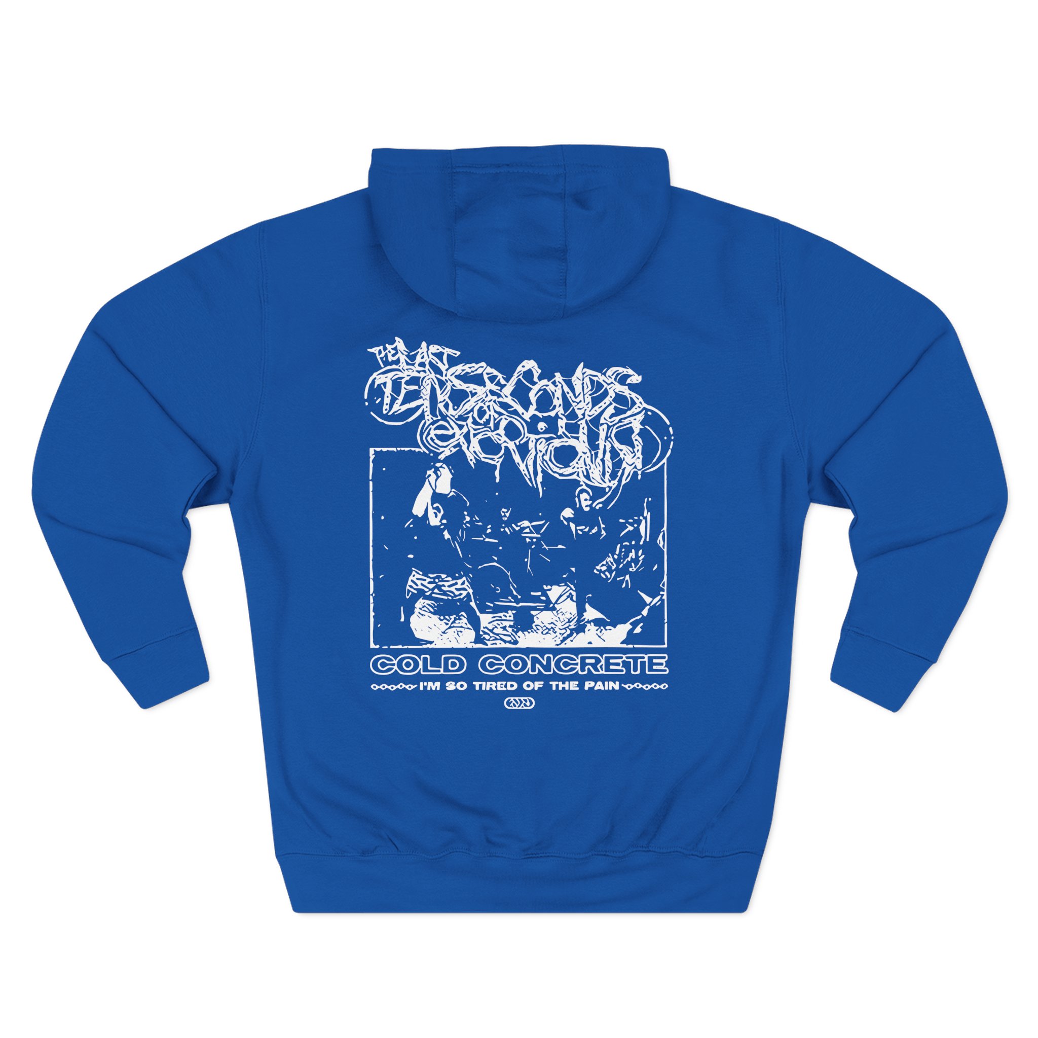 The Last Ten Seconds of Life Three-Panel Fleece Hoodie