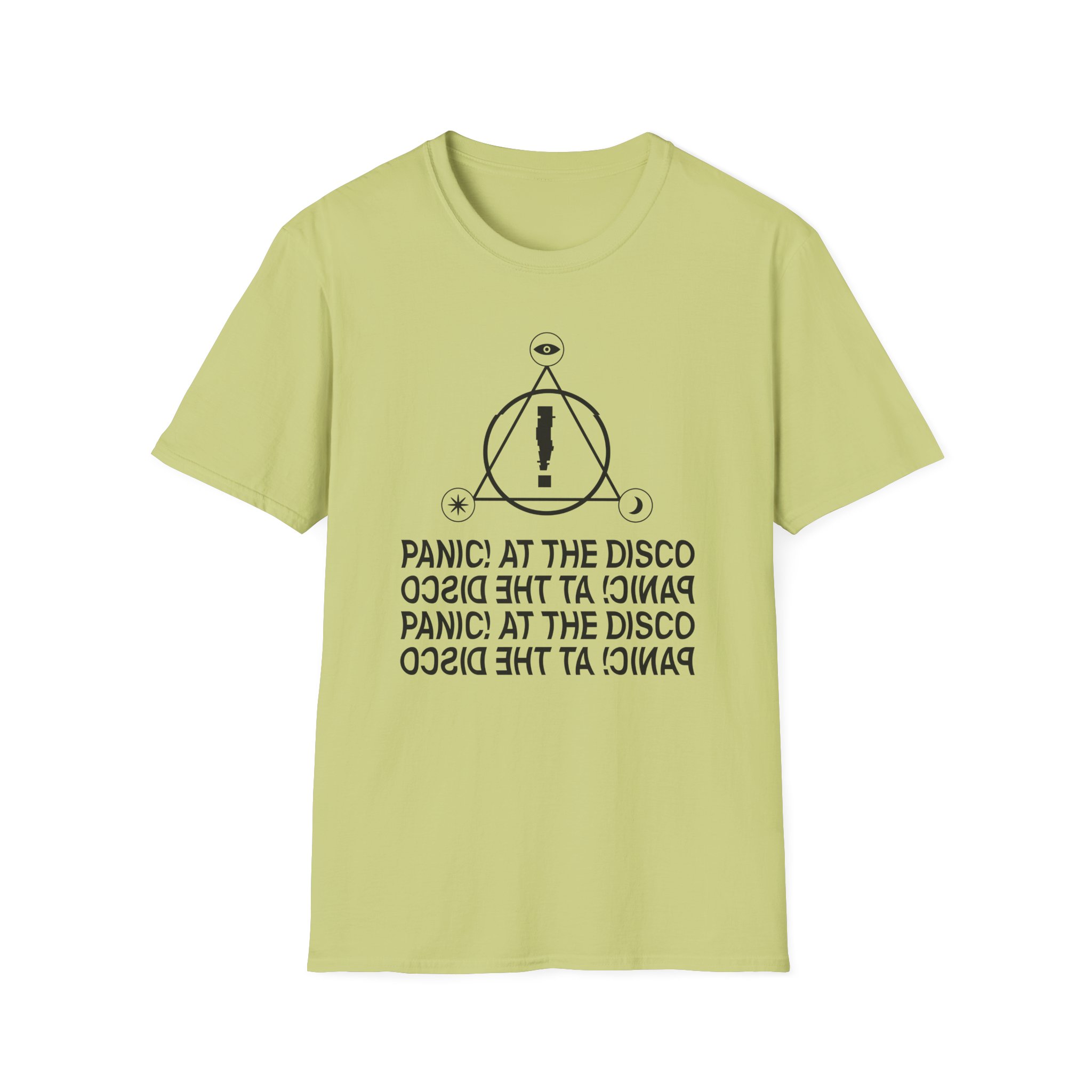 Panic at the Disco Stacked Wave Logo Unisex Softstyle T-Shirt