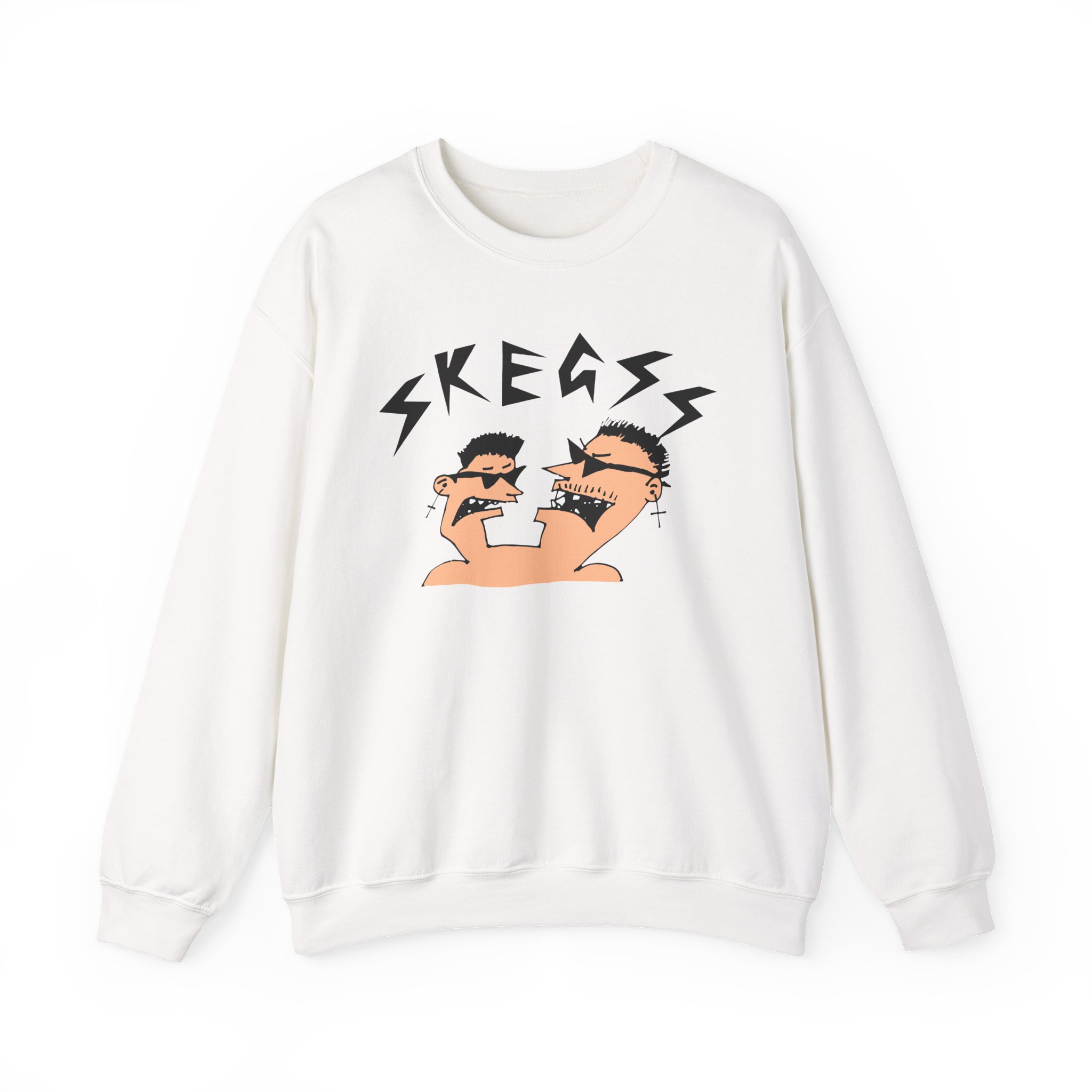 Skegss Two Heads Unisex Heavy Blendâ„¢ Crewneck Sweatshirt
