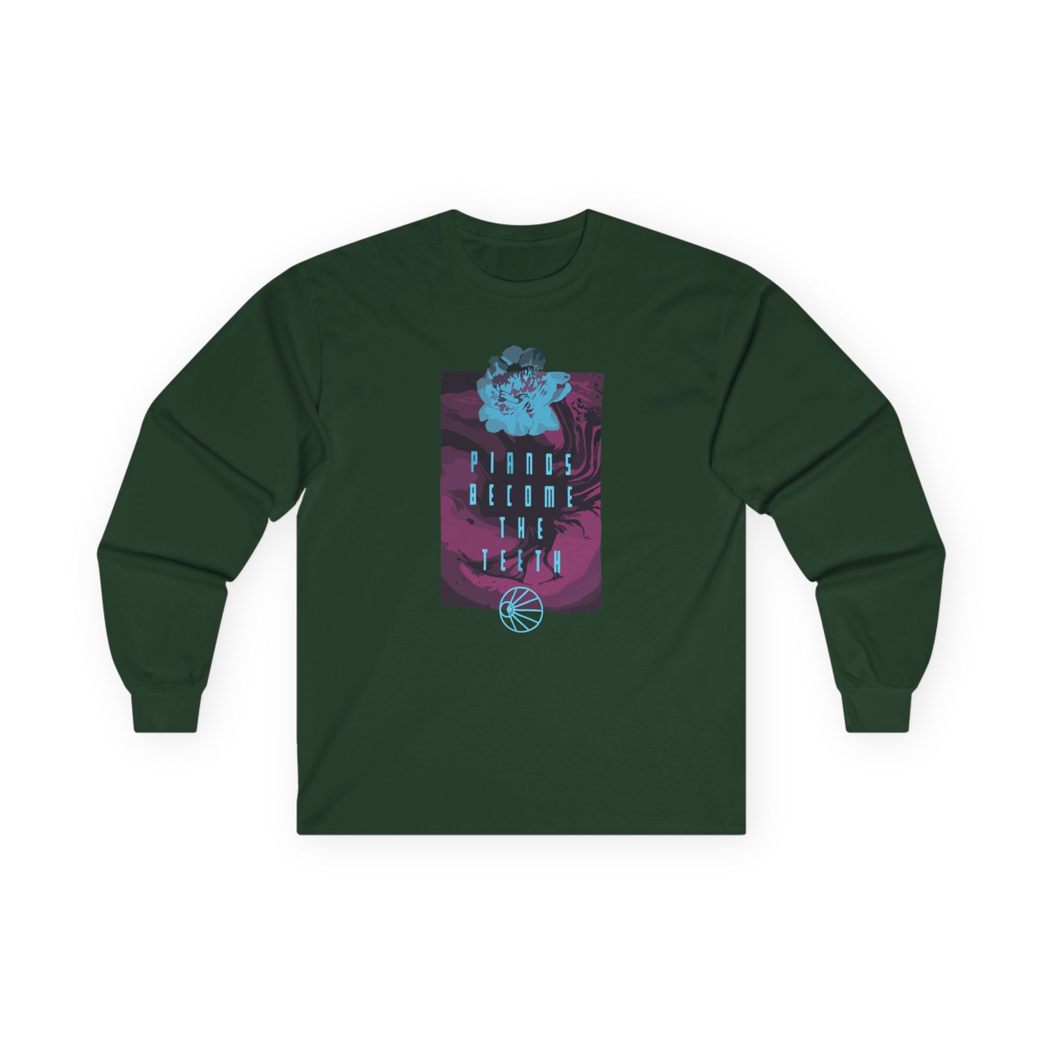 Pianos Become the Teeth Abstract Flowers Unisex Ultra Cotton Long Sleeve Tee