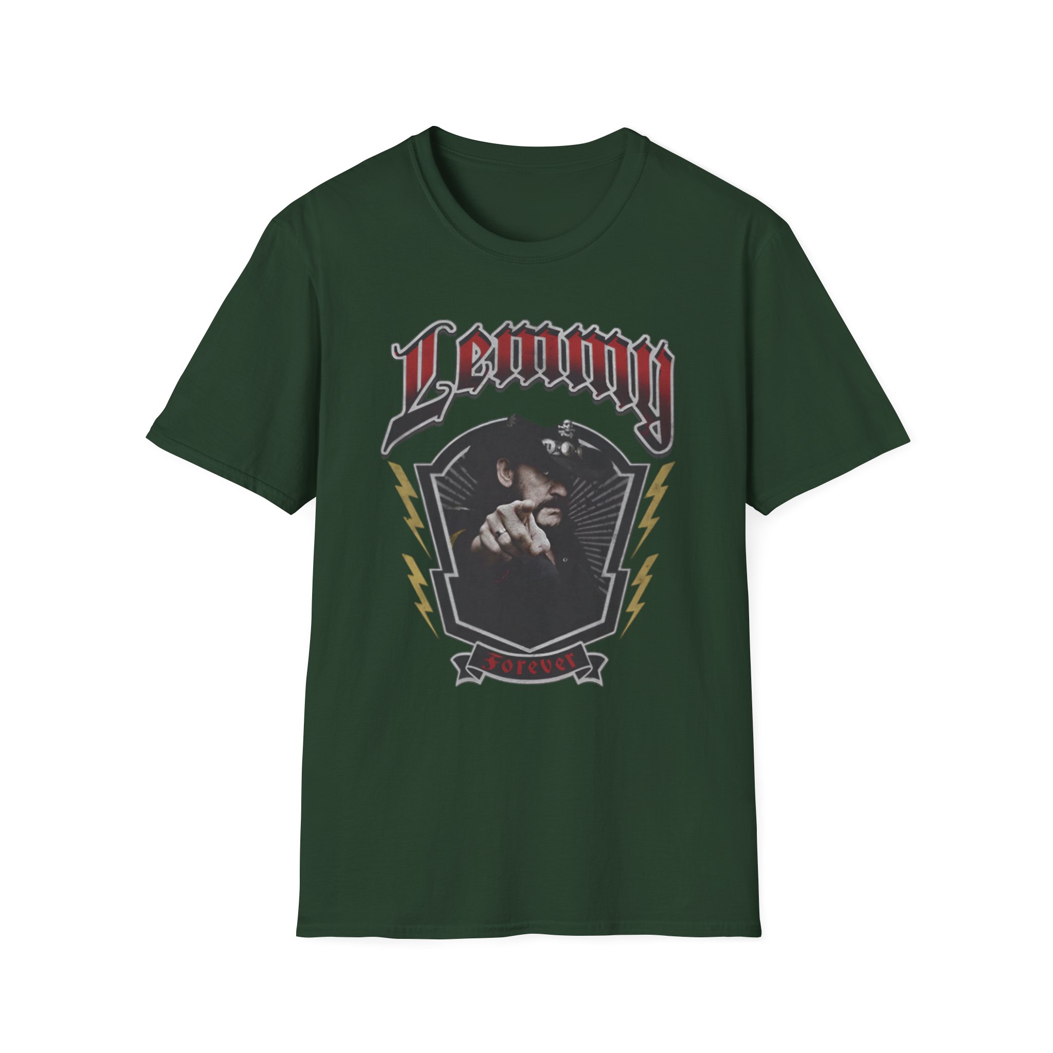 Lemmy Forever Insignia Unisex Softstyle T-Shirt
