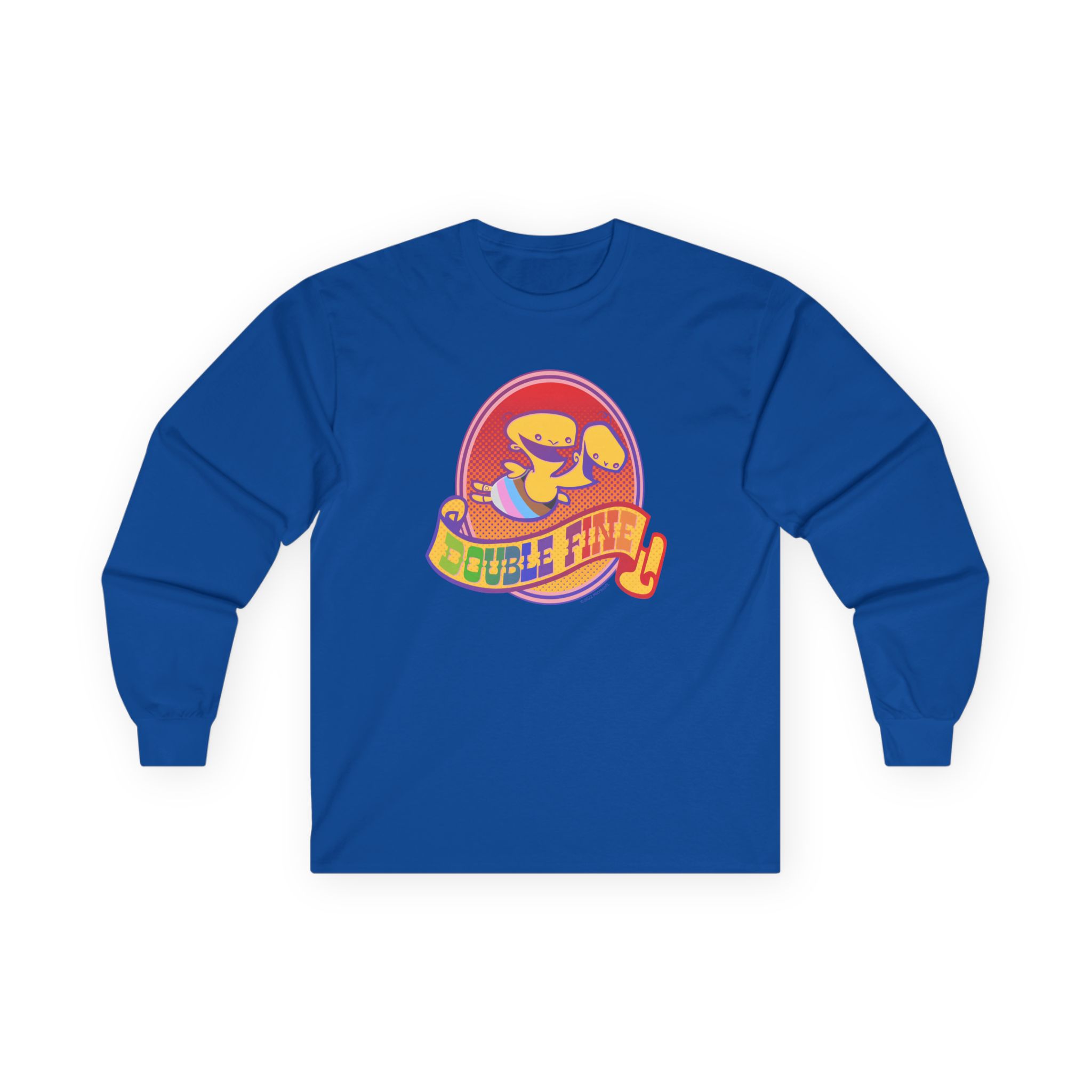Double Fine Pride Unisex Ultra Cotton Long Sleeve Tee