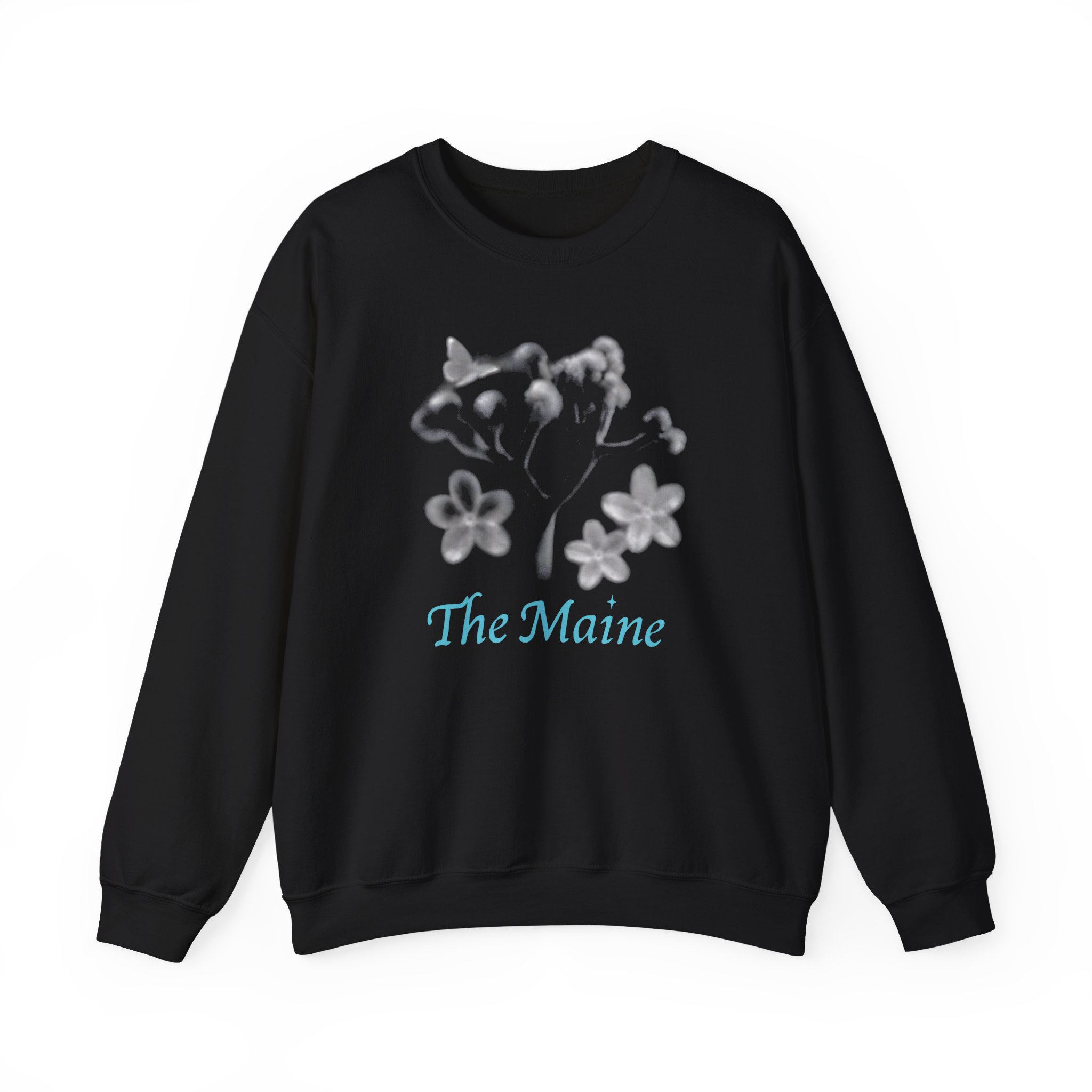 The Maine Blur Unisex Heavy Blend Crewneck Sweatshirt