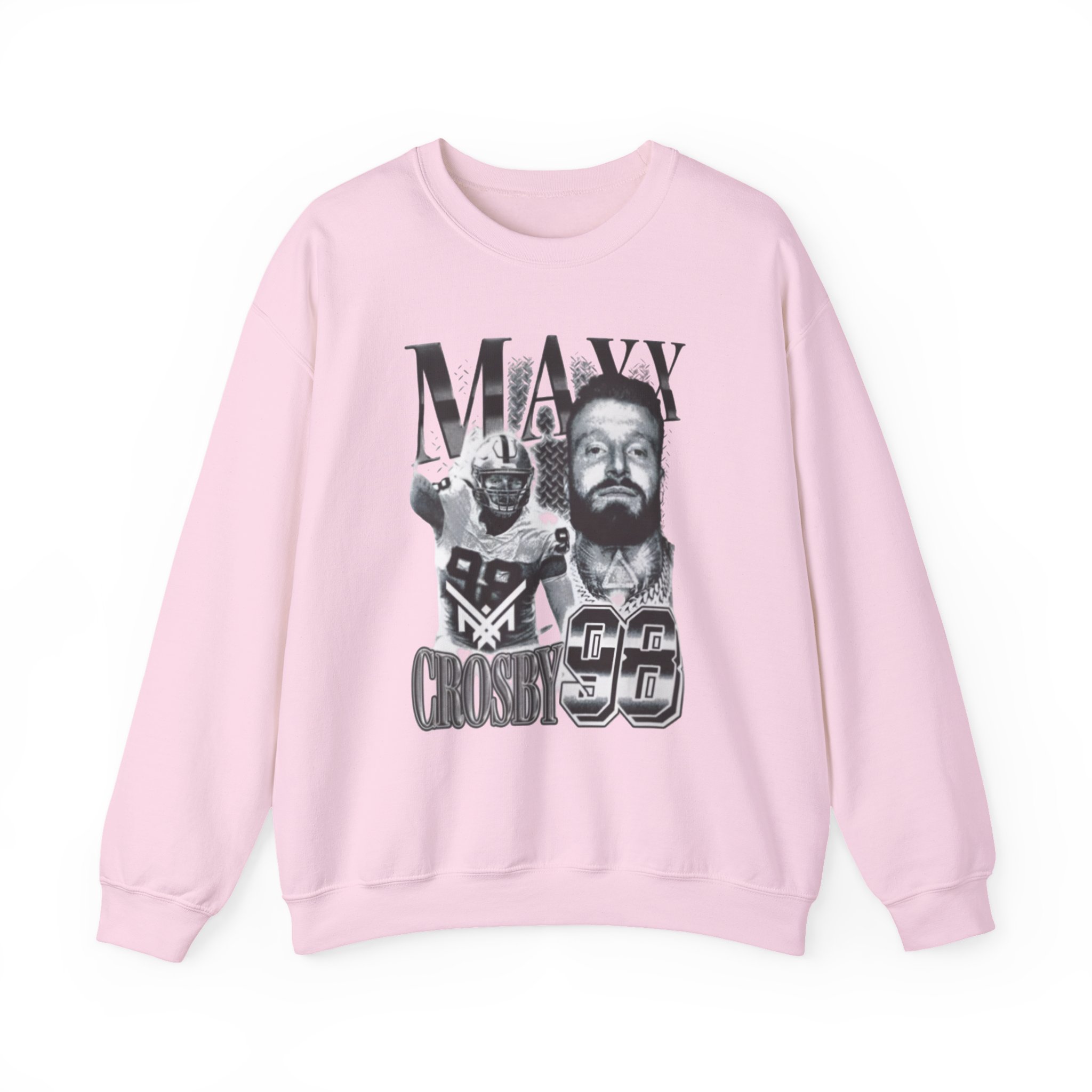 Maxx Crosby Vintage Unisex Heavy Blendâ„¢ Crewneck Sweatshirt