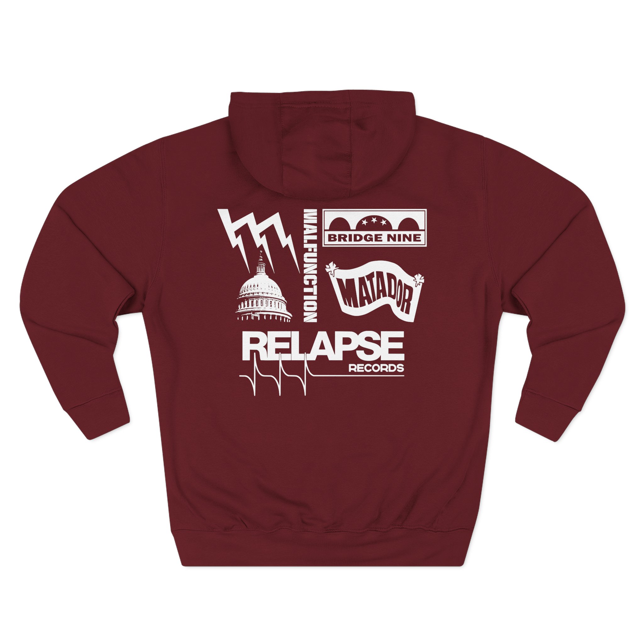 Ceremony Label Roses Three-Panel Fleece Hoodie