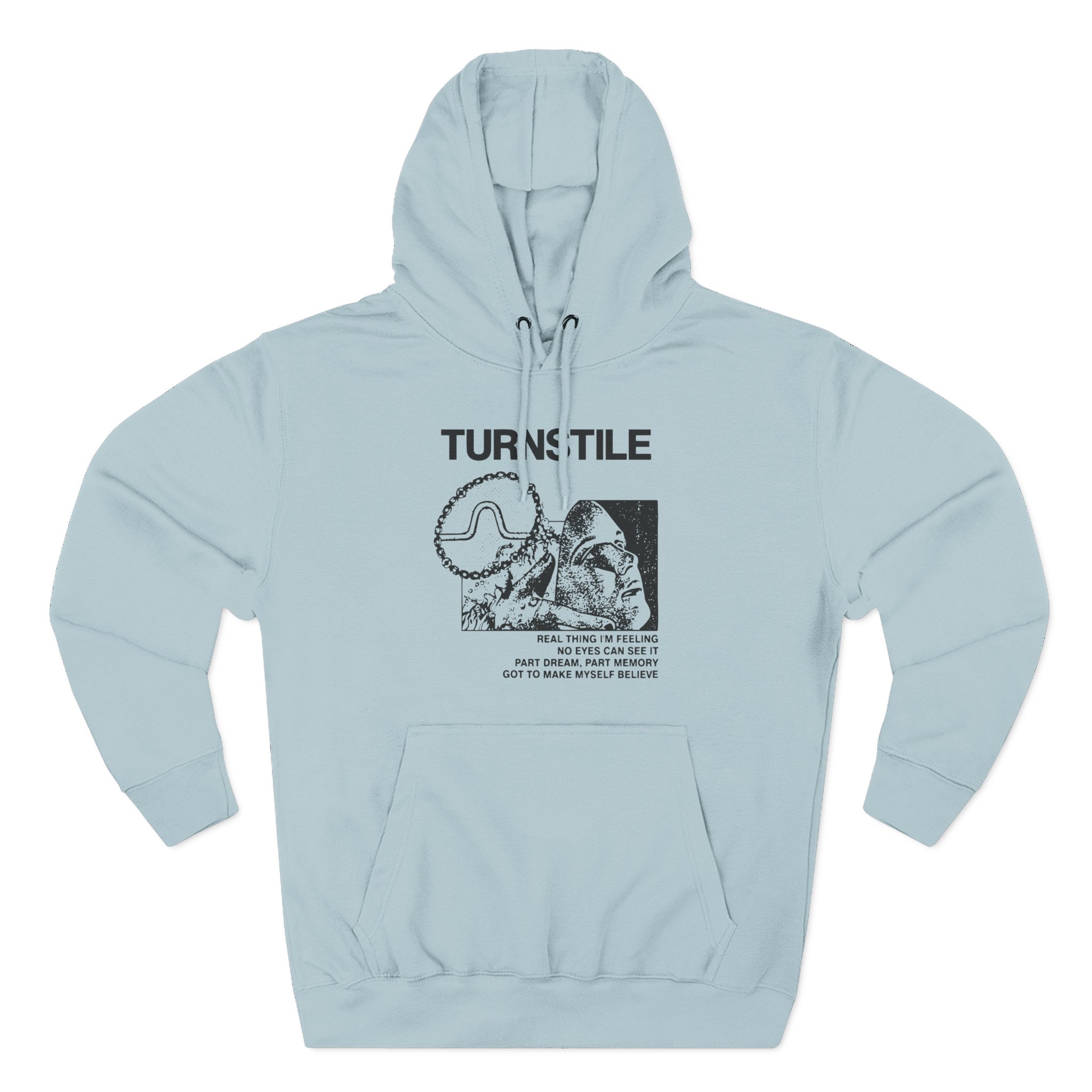 Turnstile Three-Panel Fleece Hoodie