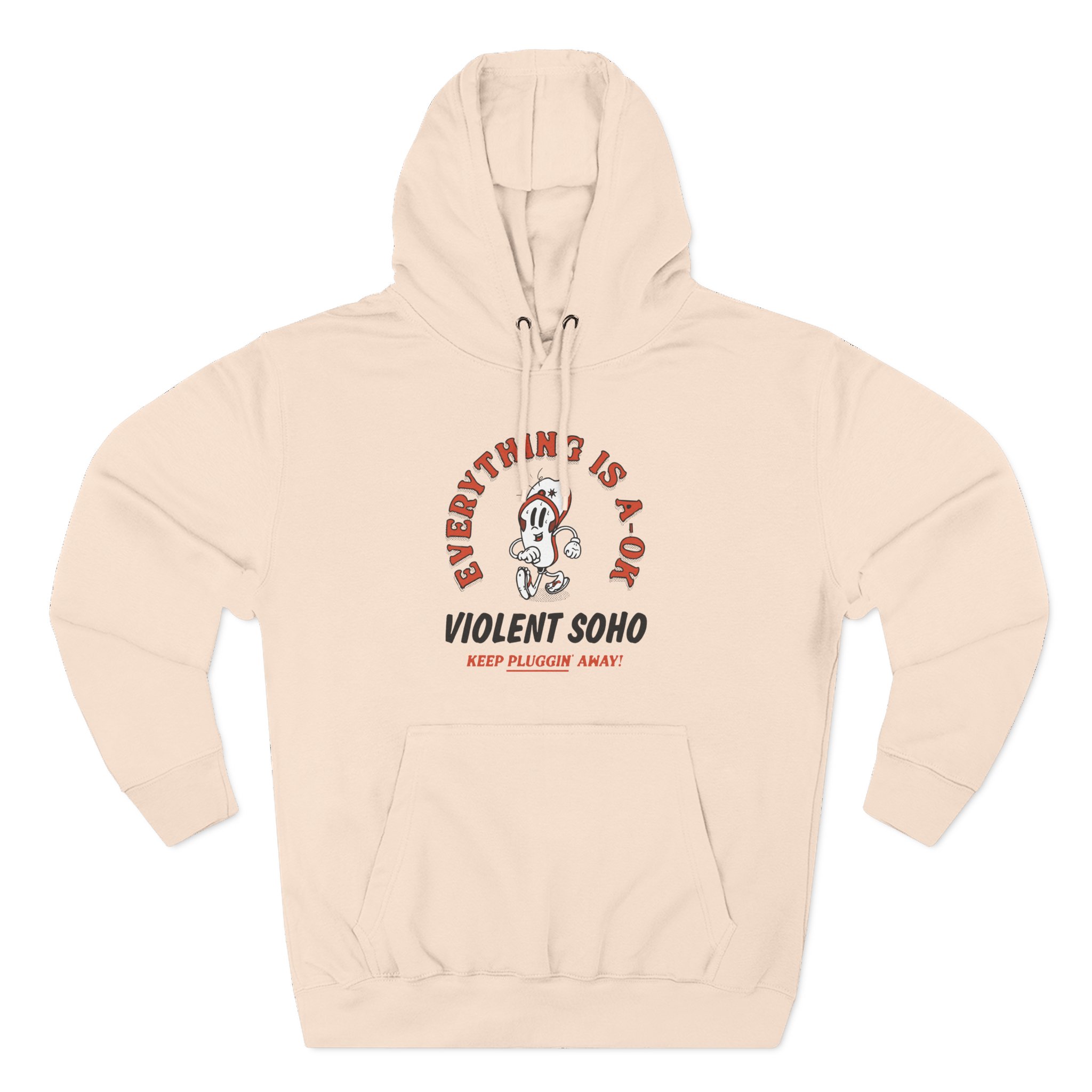 Violent Soho Keep on Pluggin Three-Panel Fleece Hoodie