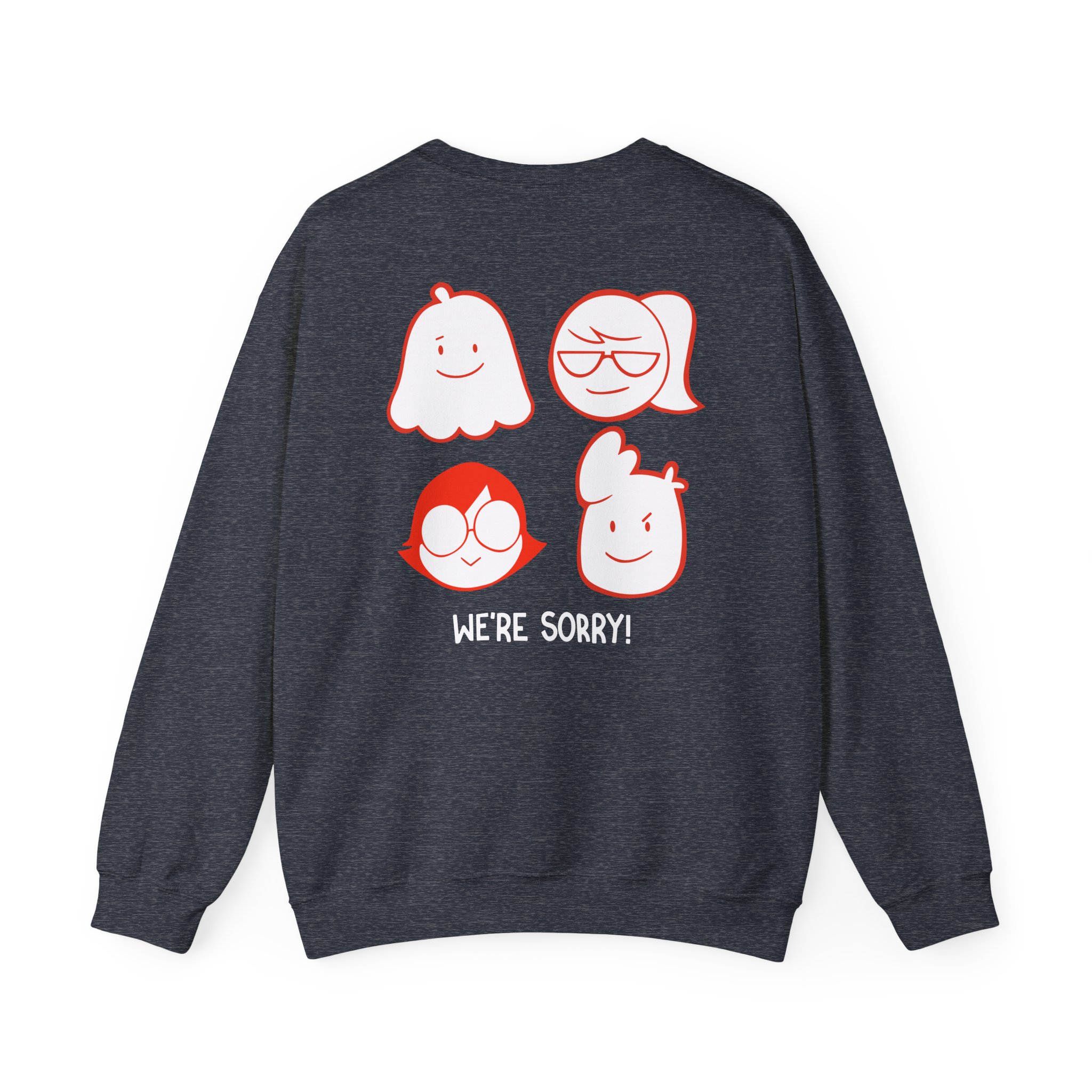 Drawfee Logo Unisex Heavy Blendâ„¢ Crewneck Sweatshirt