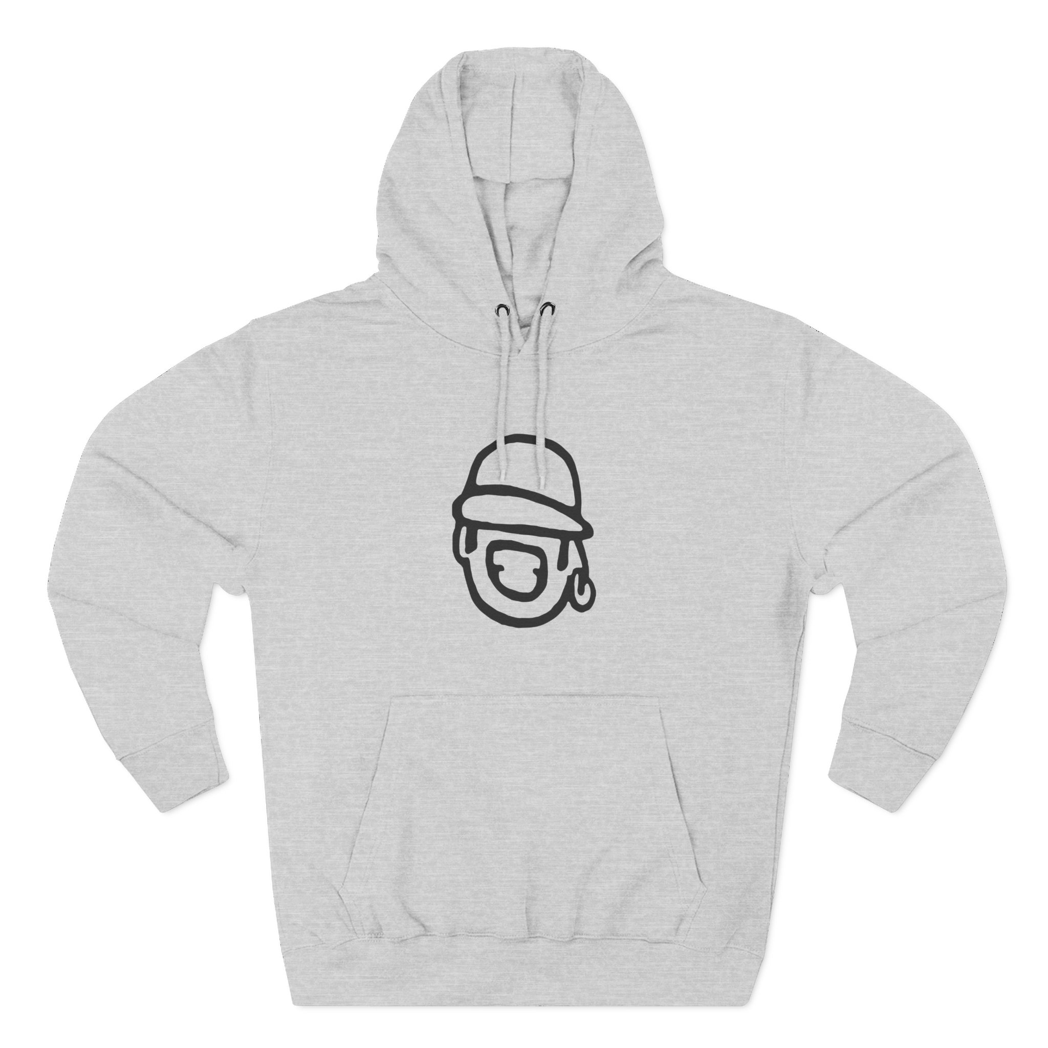 Niko B Big Face Three-panel Fleece Hoodie