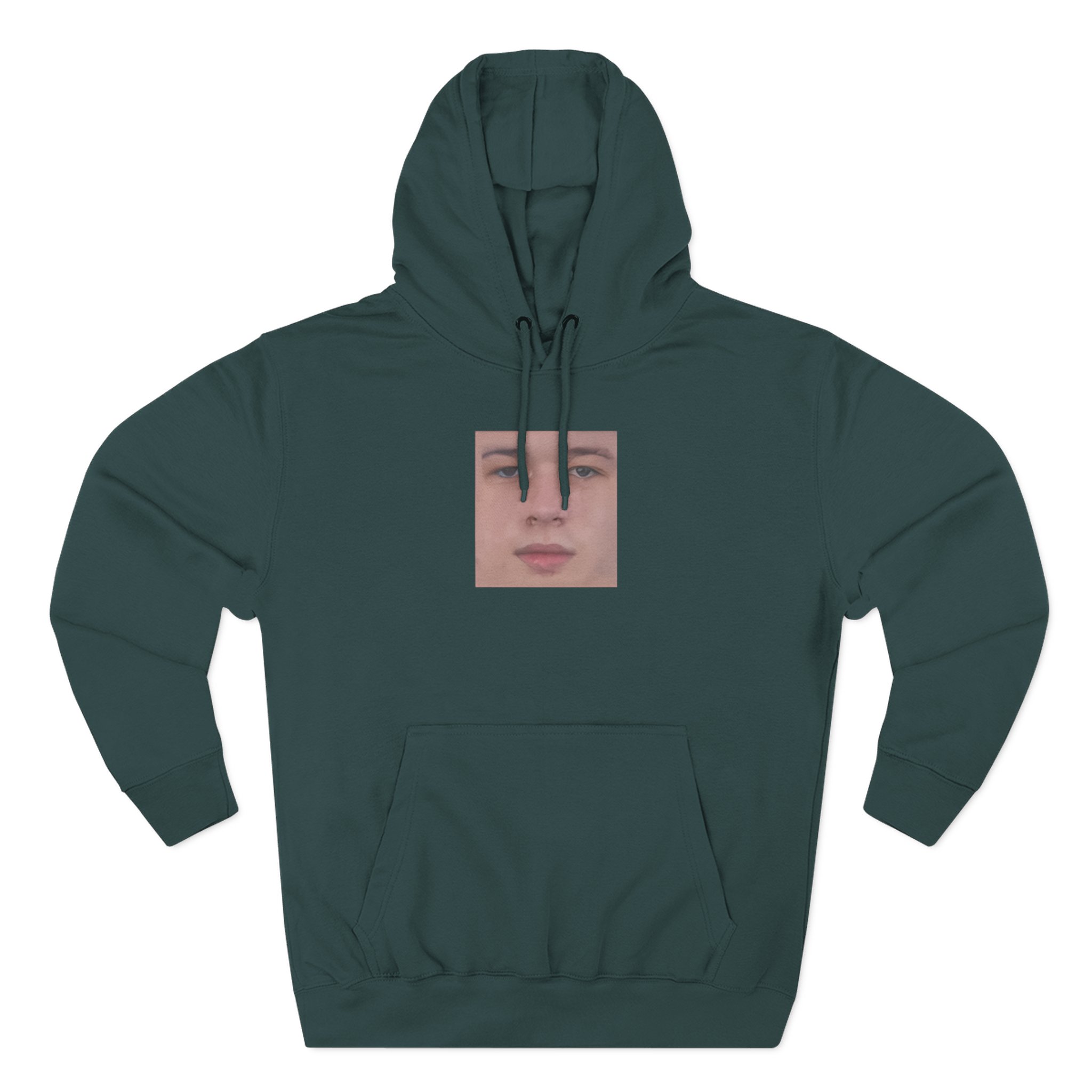 HaisetwThree-Panel Fleece Hoodie
