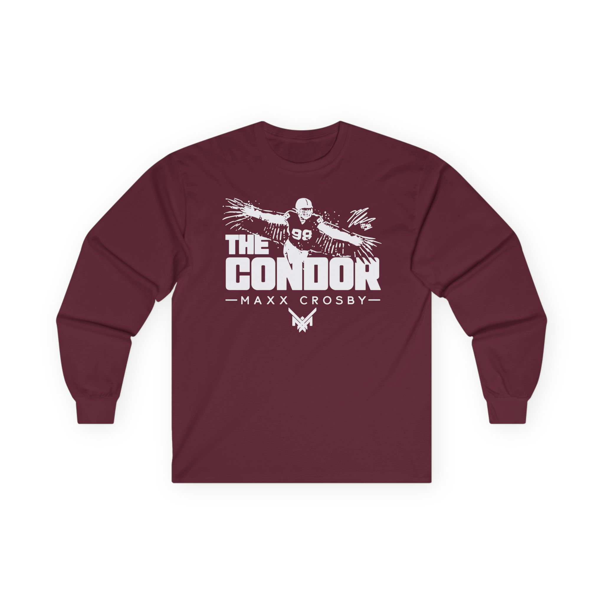 Maxx Crosby the Condor Unisex Ultra Cotton Long Sleeve Tee
