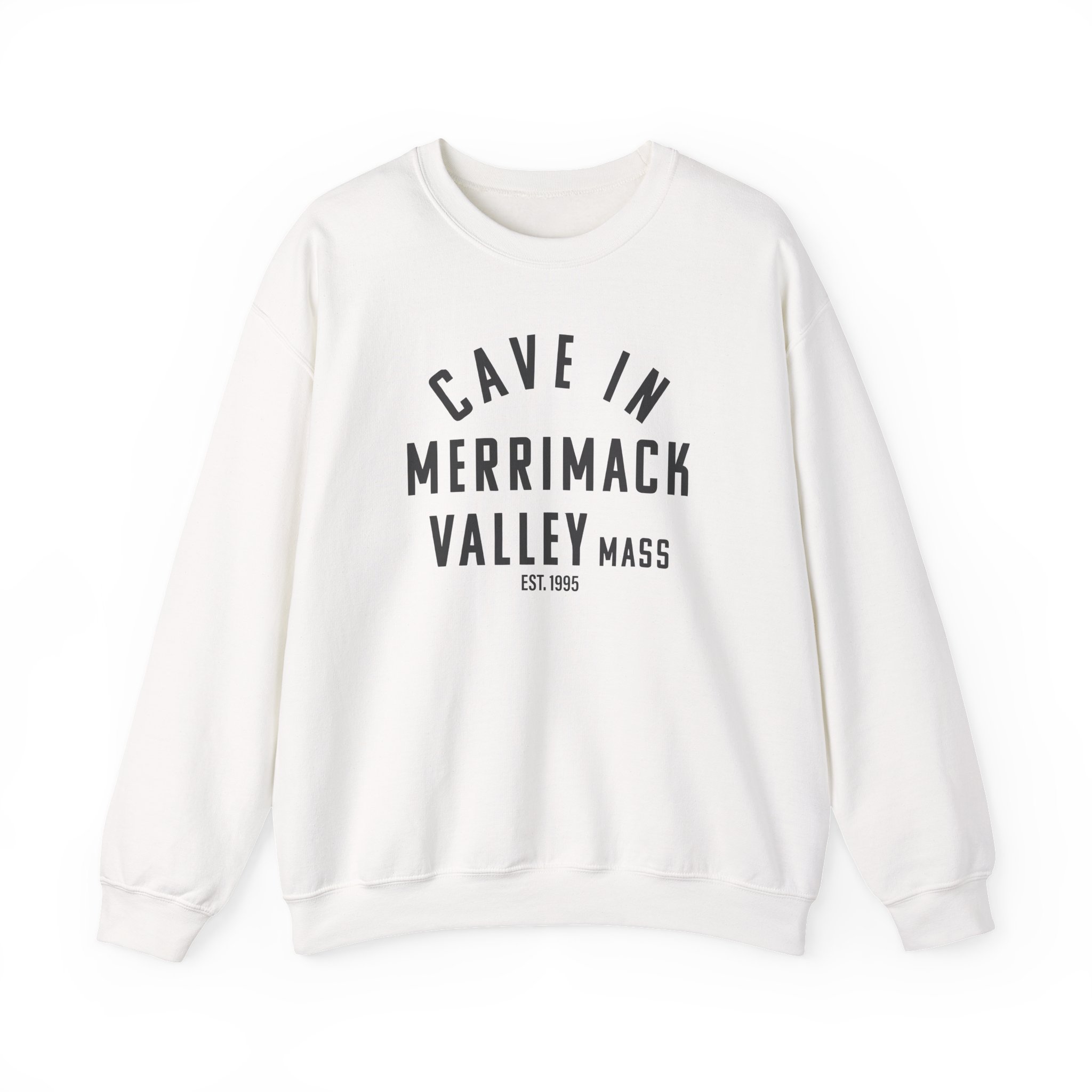 Cave in Merrimack Valley: Blackened Unisex Heavy Blendâ„¢ Crewneck Sweatshirt