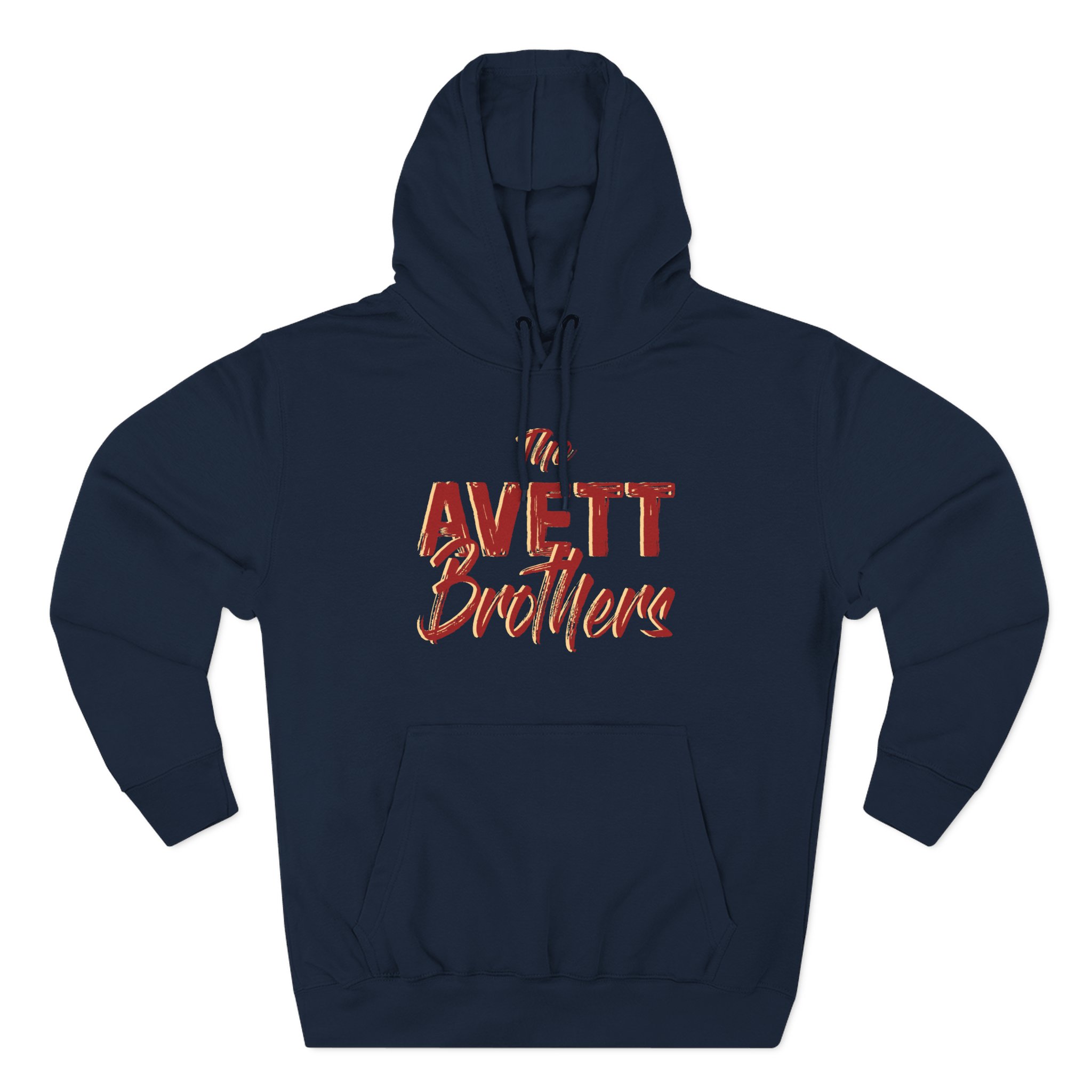 Avett Brothers Painted Sign Logo Three-Panel Fleece Hoodie