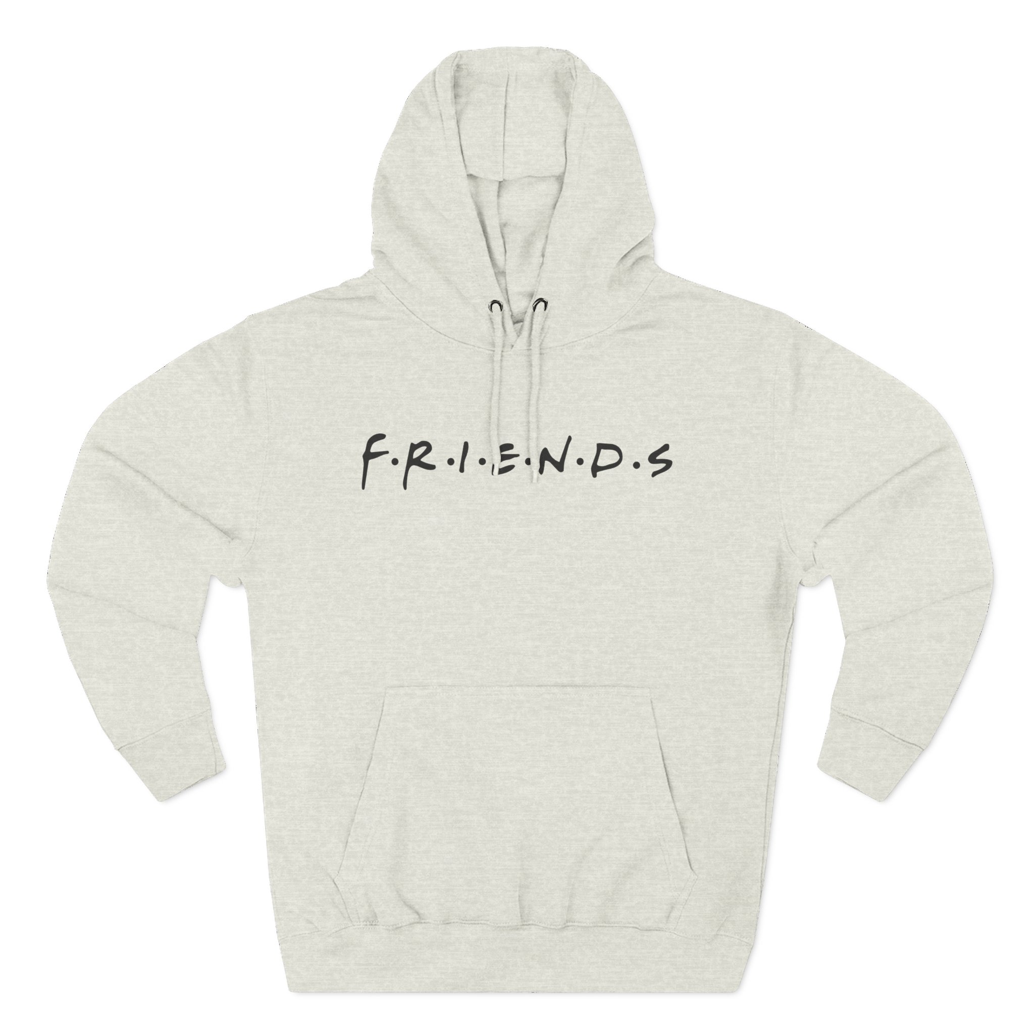 Shubble friend Three-Panel Fleece Hoodie