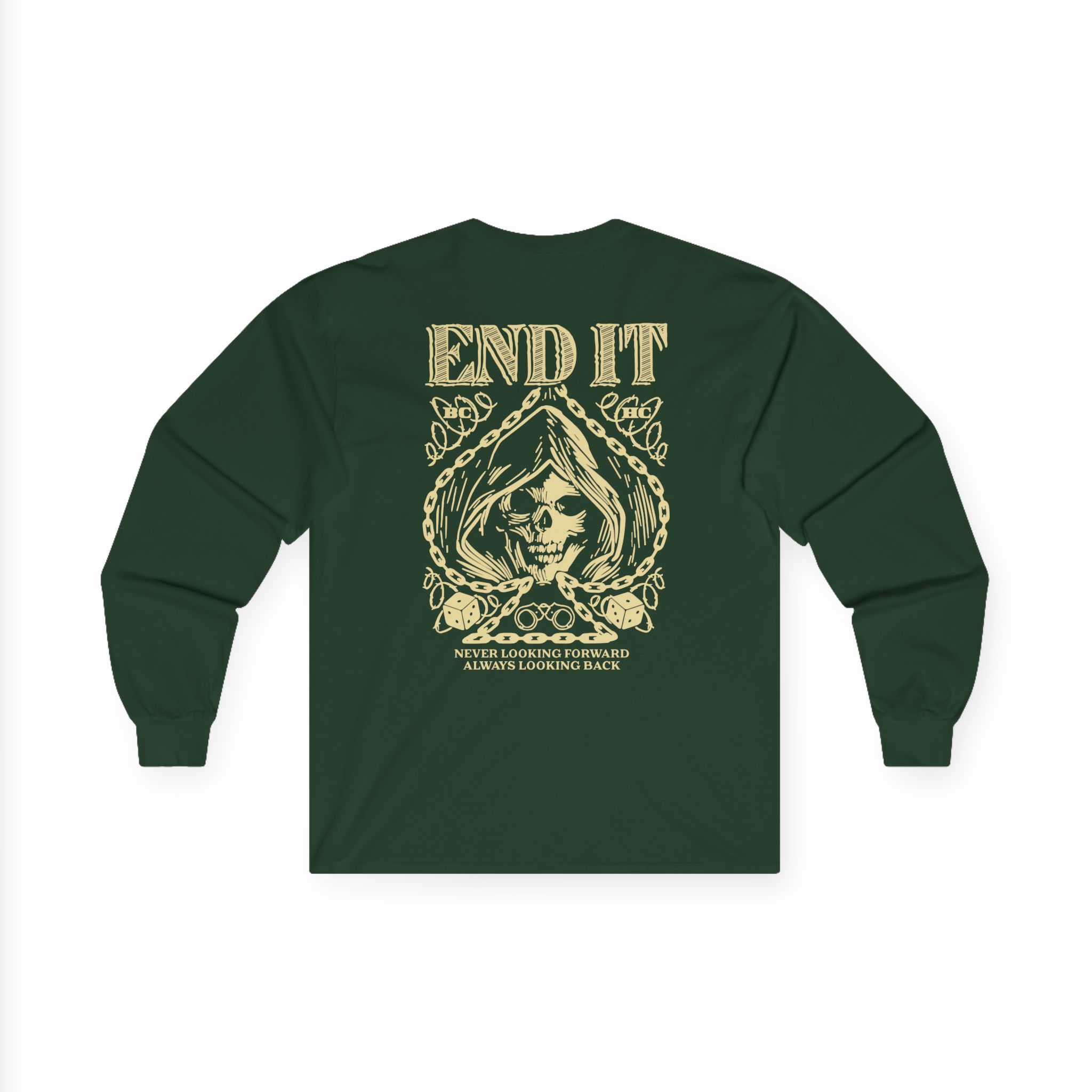 End It Spade Reaper Unisex Ultra Cotton Long Sleeve Tee