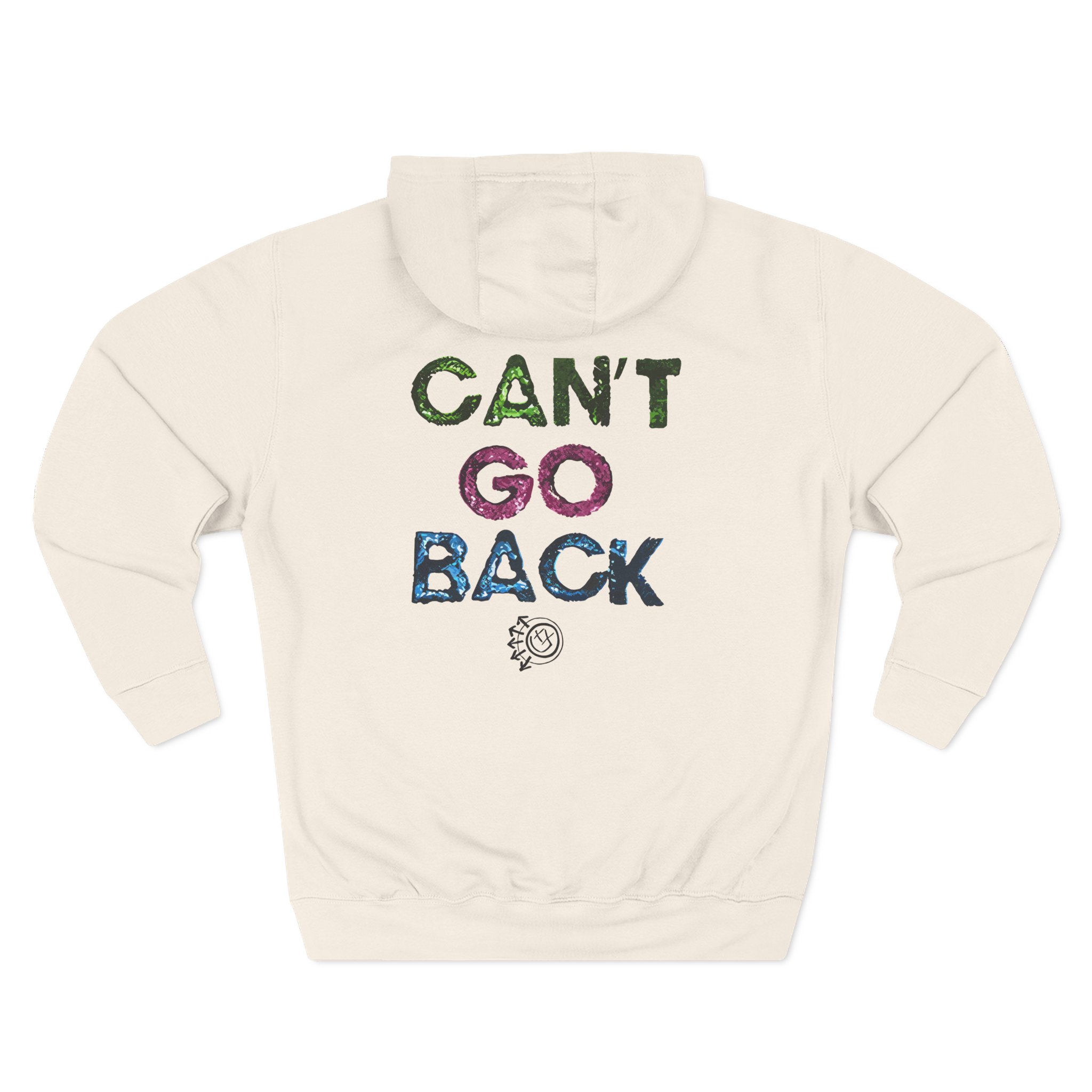 Blink 182 Can't Go Back Three-Panel Fleece Hoodie