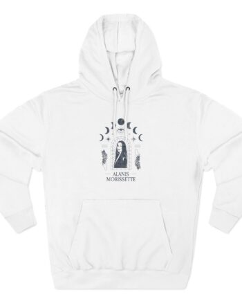 Alanis Morissette Three-Panel Fleece Hoodie