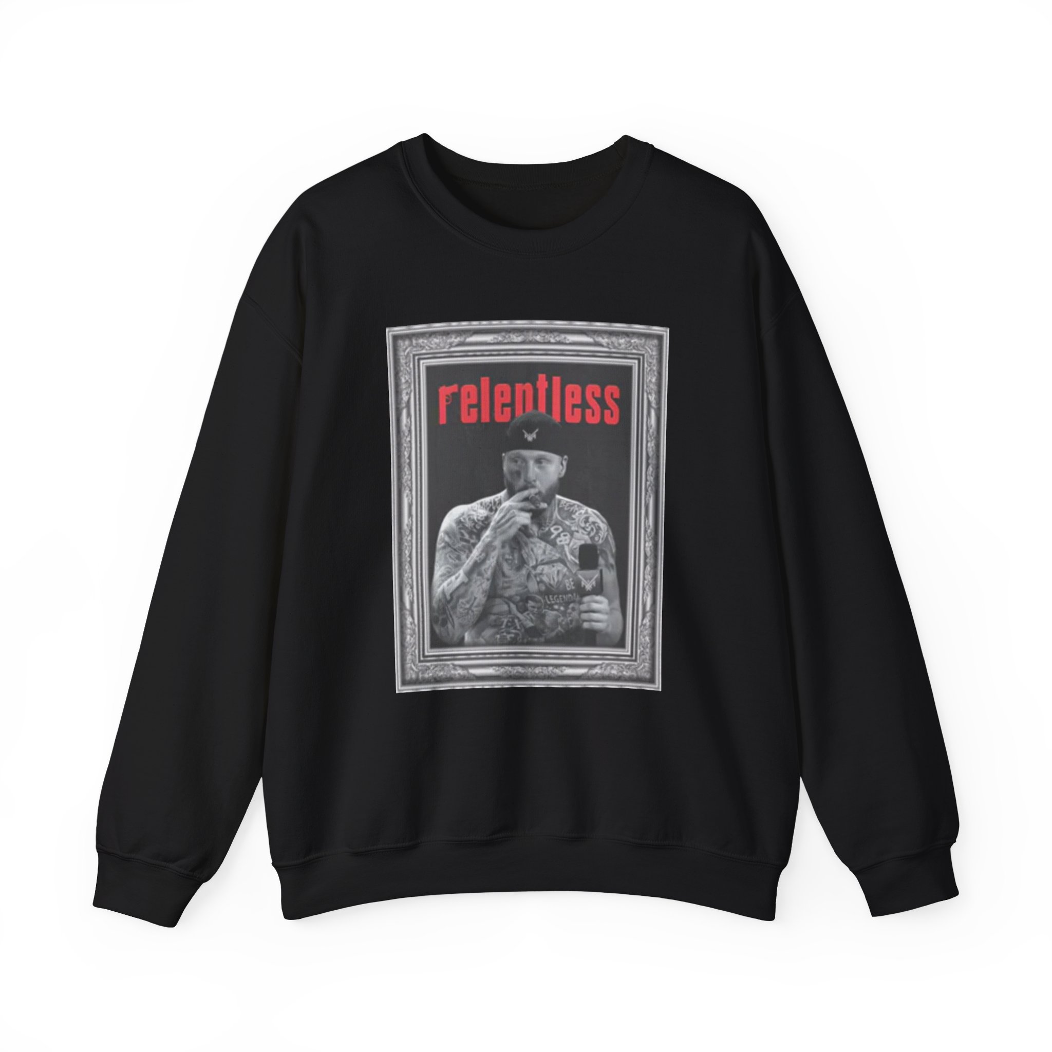 Maxx Crosby Relentless Unisex Heavy Blendâ„¢ Crewneck Sweatshirt