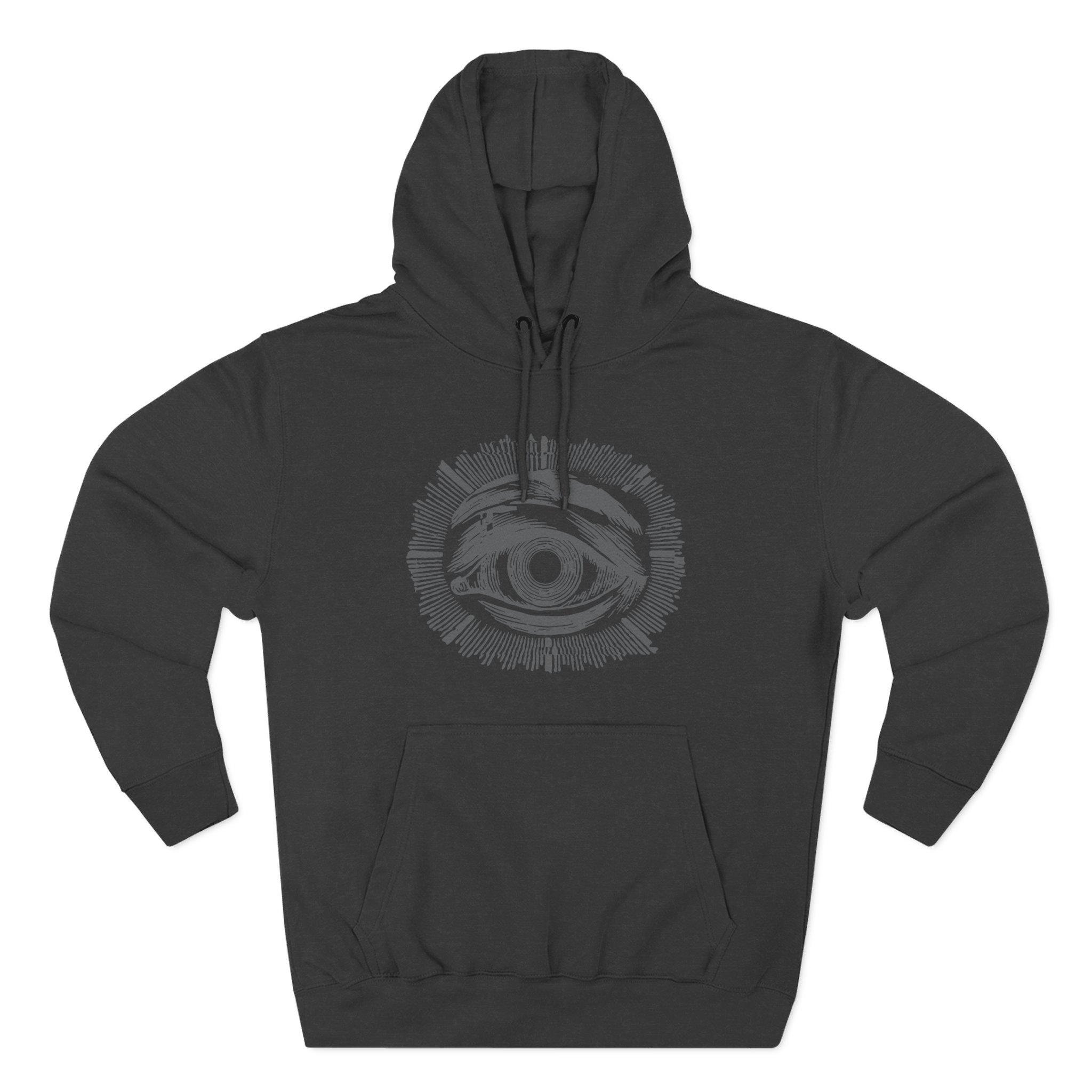 Placebo Grey Eye Three-Panel Fleece Hoodie