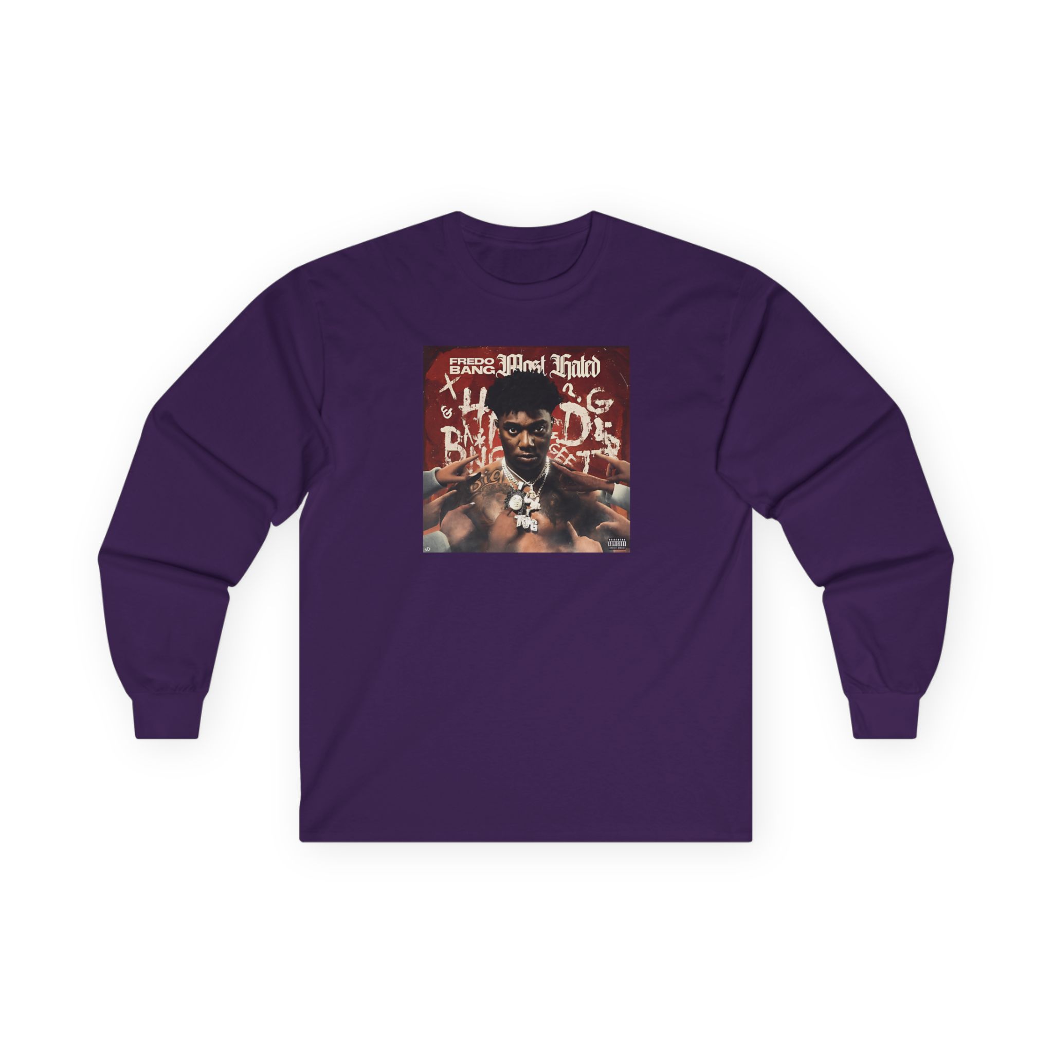 Fredo Bang Most Hated Unisex Ultra Cotton Long Sleeve Tee