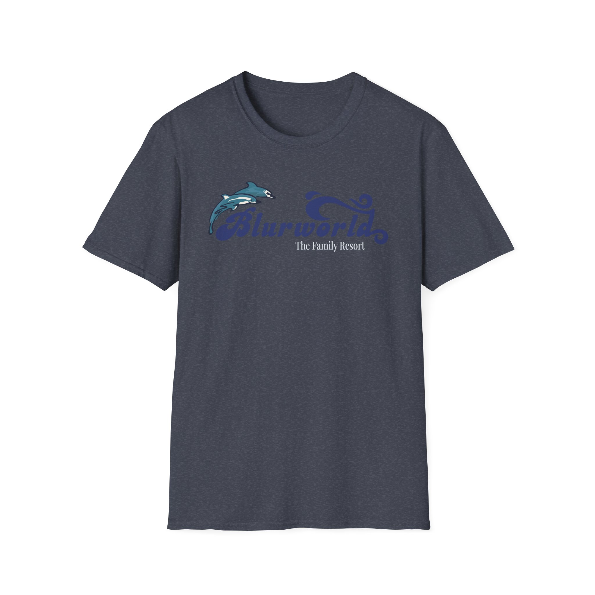 Blur Seaworld Unisex Softstyle T-Shirt