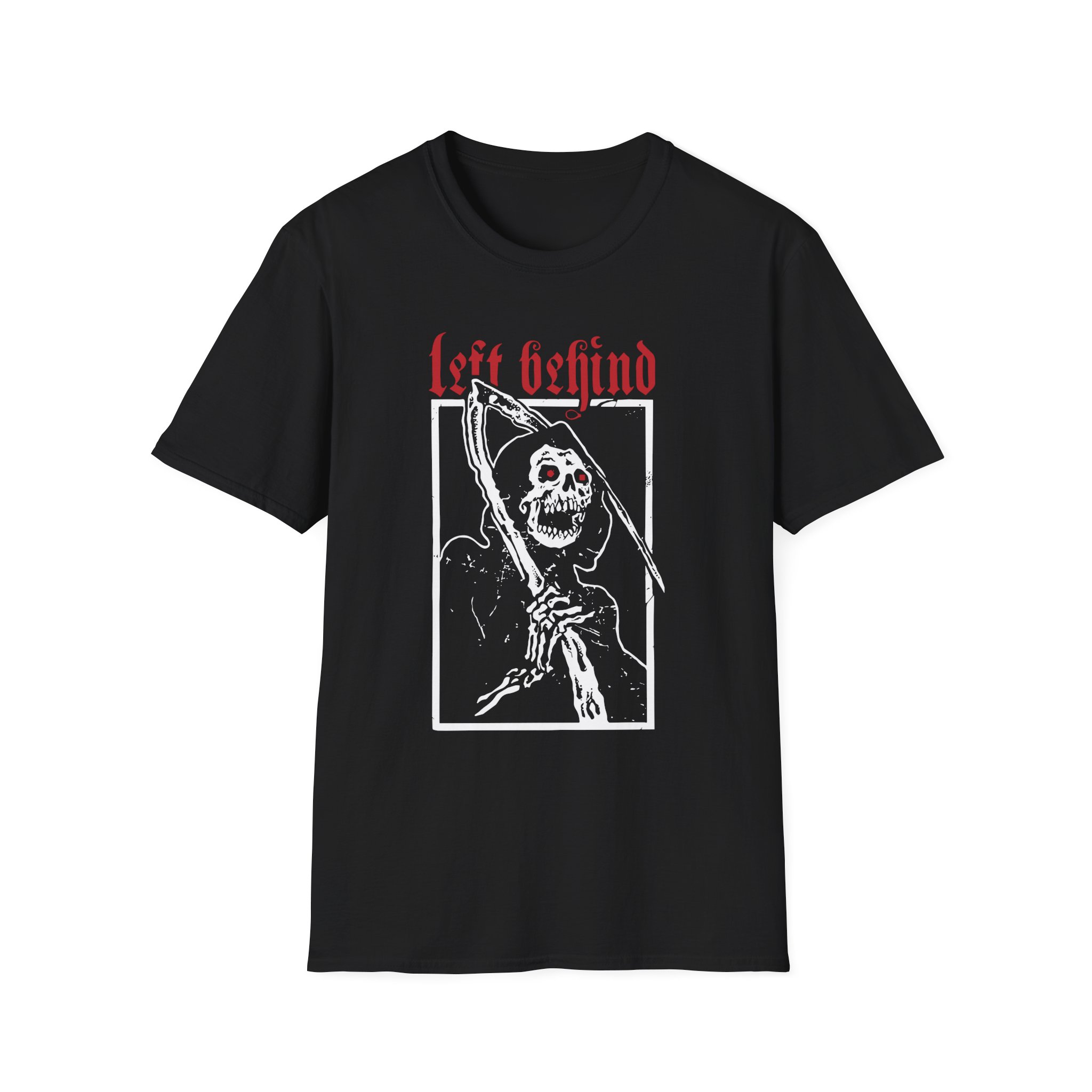 Left Behind Reaper Unisex Softstyle T-Shirt