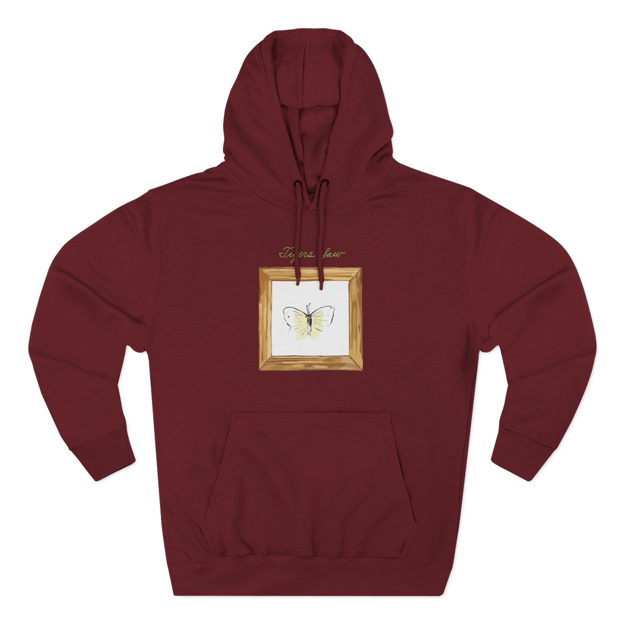 Tigers Jaw Moth Three-Panel Fleece Hoodie