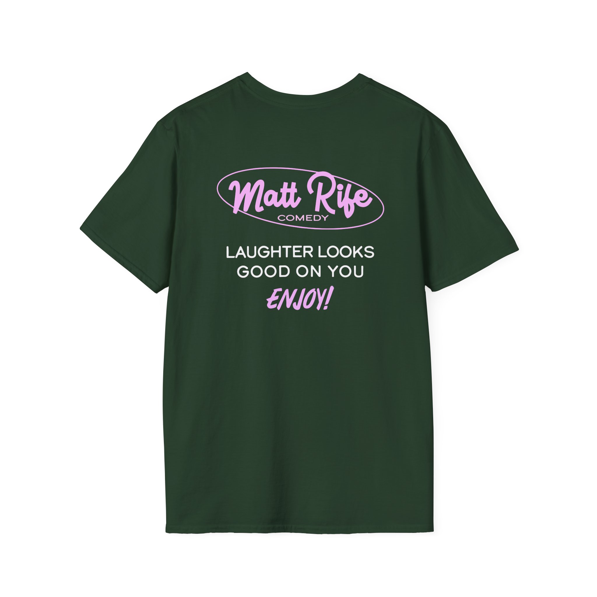 Matt Rife Laughter Looks Good on You Unisex Softstyle T-Shirt